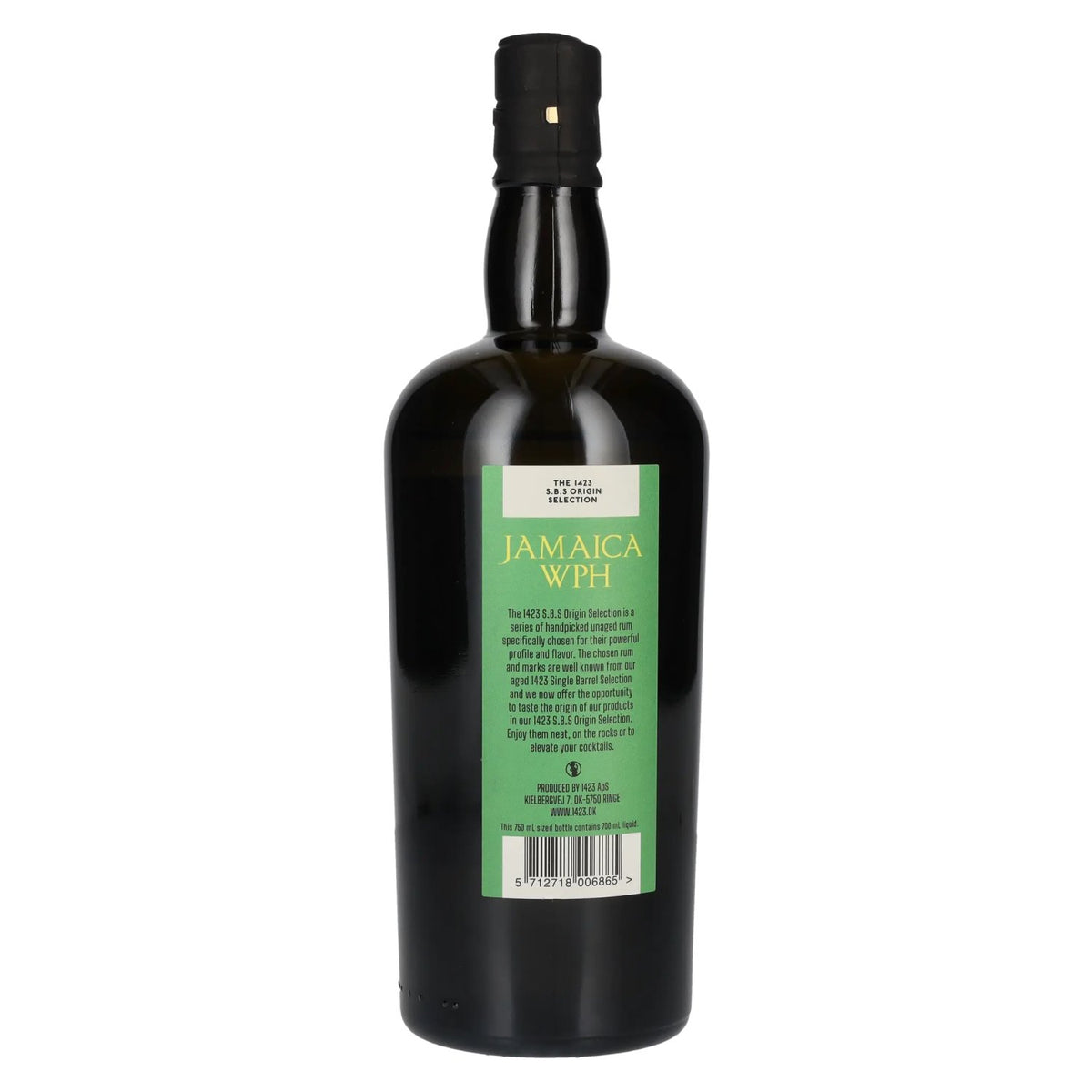1423 S.B.S JAMAICA WPH Single Origin Rum 2021 57% vol. 0.7 l