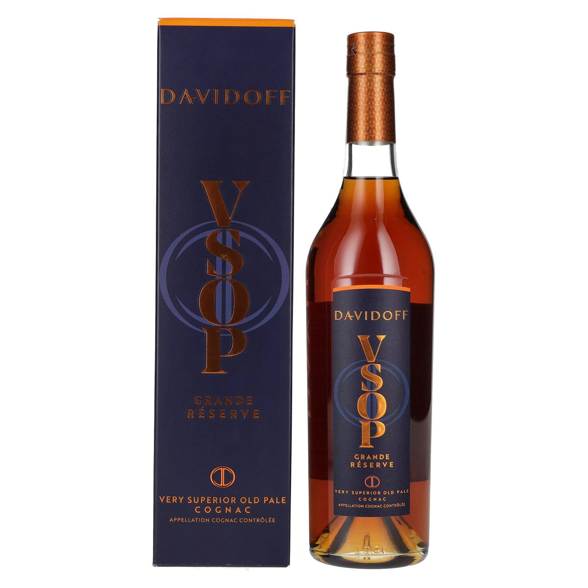 Davidoff VSOP Grande Réserve Cognac 40% Vol. 0,7l en boîte cadeau