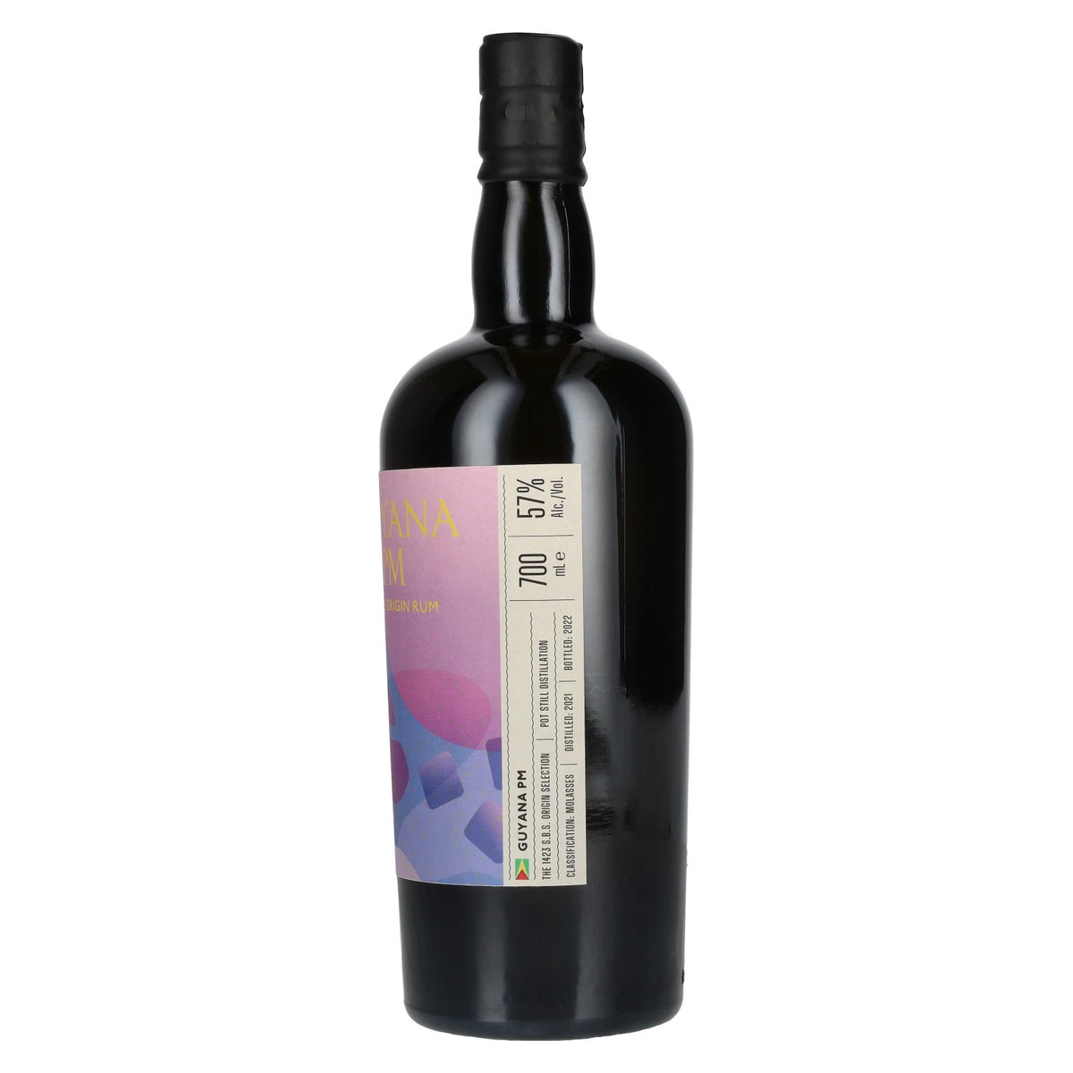 1423 S.B.S GUYANA PM Single Origin Rum 2021 57% Vol. 0,7l