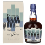Dictador OBRA VINTAGE 22 Years Old SHERRY CASK Rum 2001 41% Vol. 0,7l in gift box