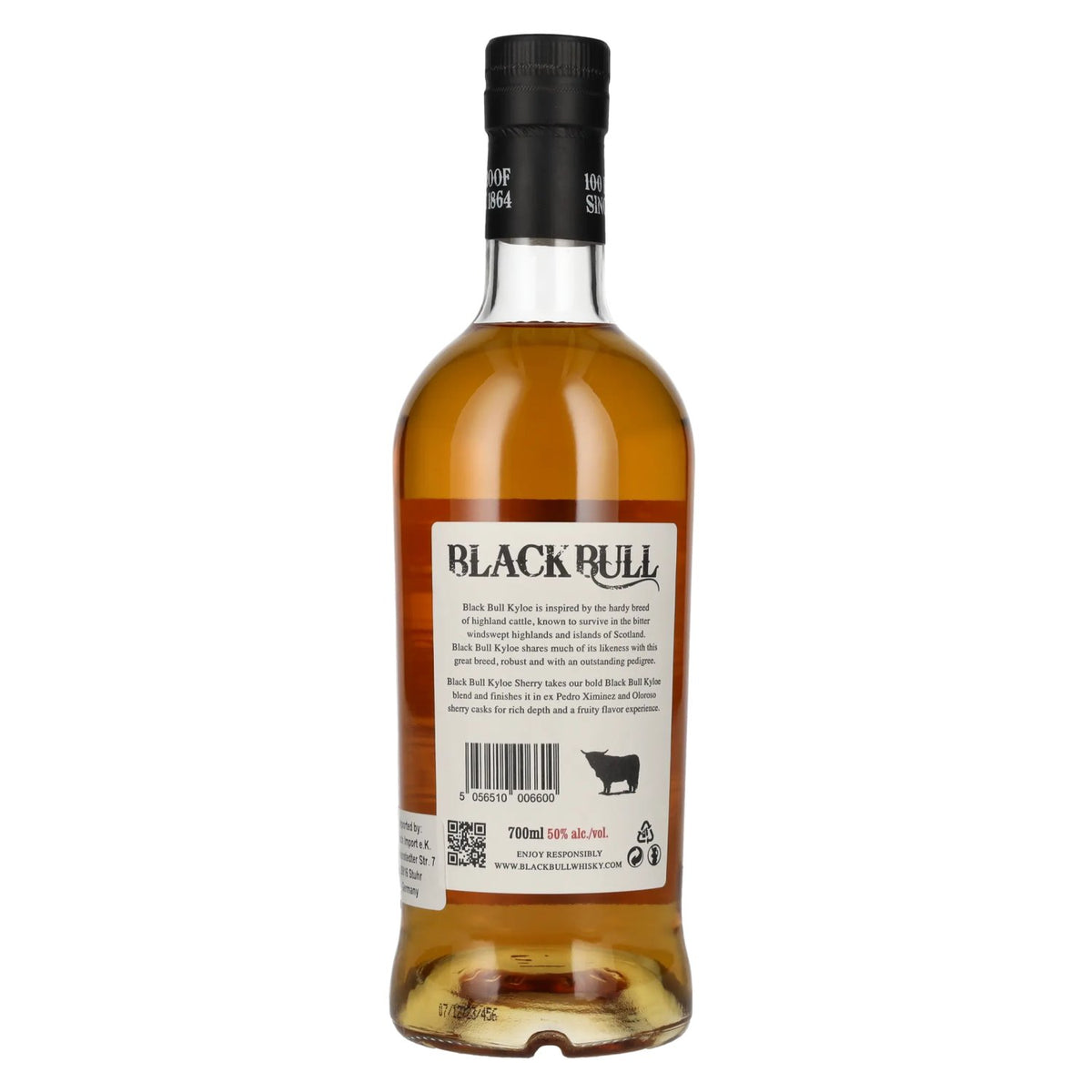 Black Bull KYLOE Blended Scotch Sherry Finish 50% Vol. 0,7l