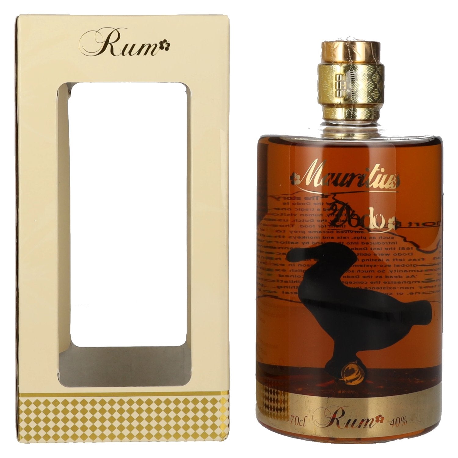 Mauritius Dodo Gold Rum 40% Vol. 0,7l in Geschenkbox