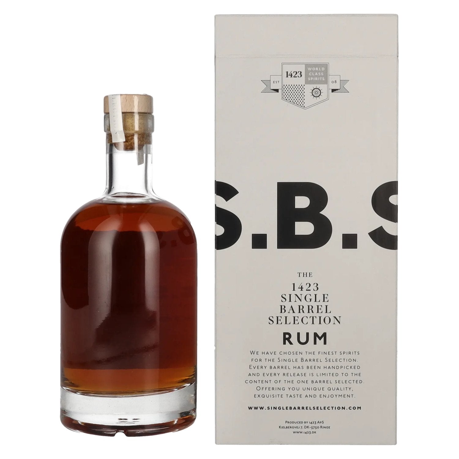 1423 S.B.S FIJI Rum Single Barrel Selection 2004 68,3% Vol. 0,7l in gift box