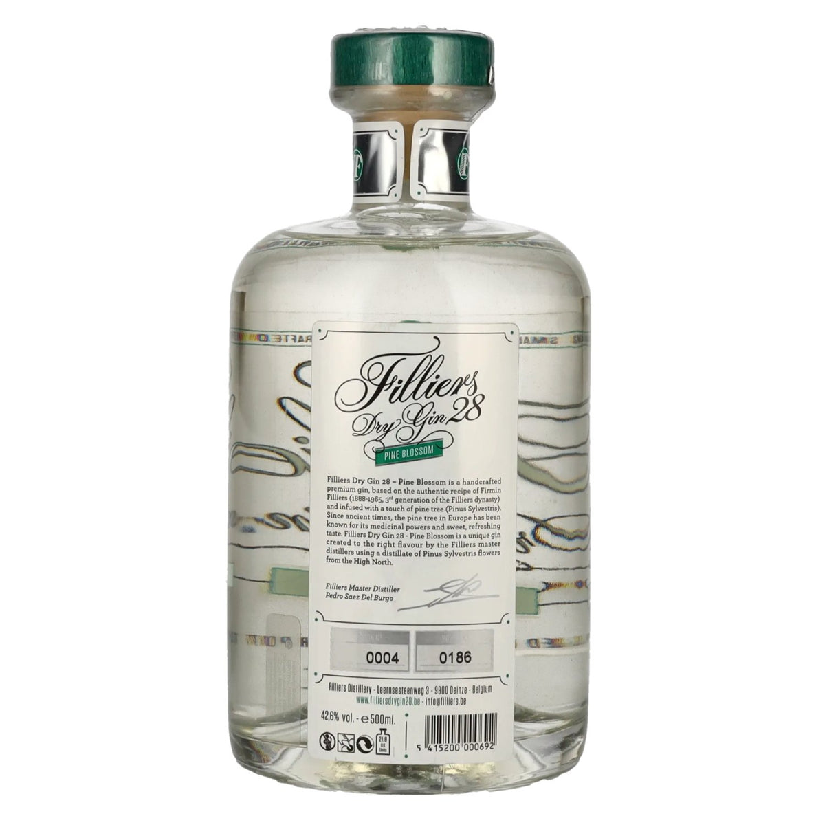 Filliers Dry Gin 28 PINE BLOSSOM 42,6% Vol. 0,5l