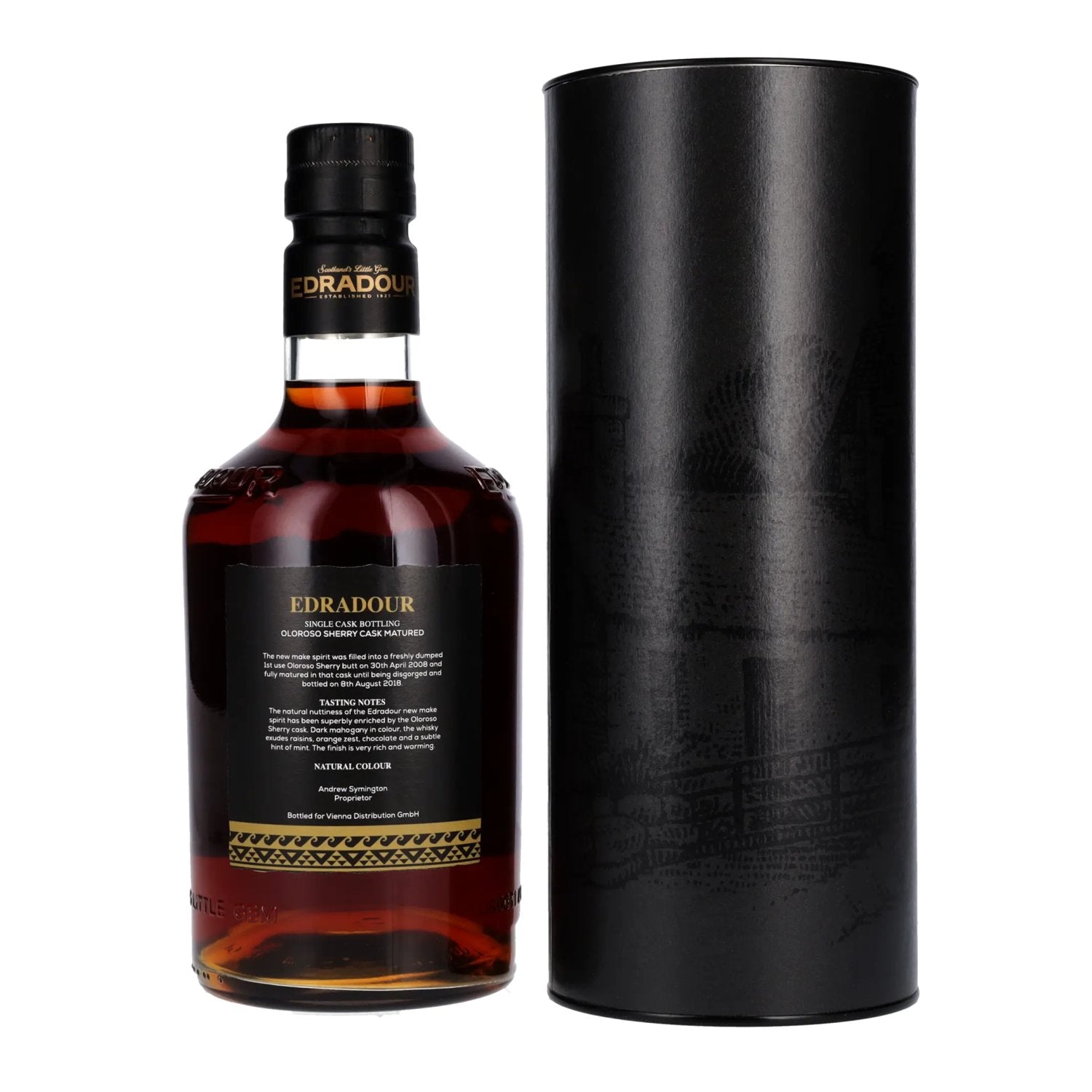 Edradour 10 Years Old HOMAGE TO SAMOA Highland Single Malt 46% Vol. 0,7l in Geschenkbox