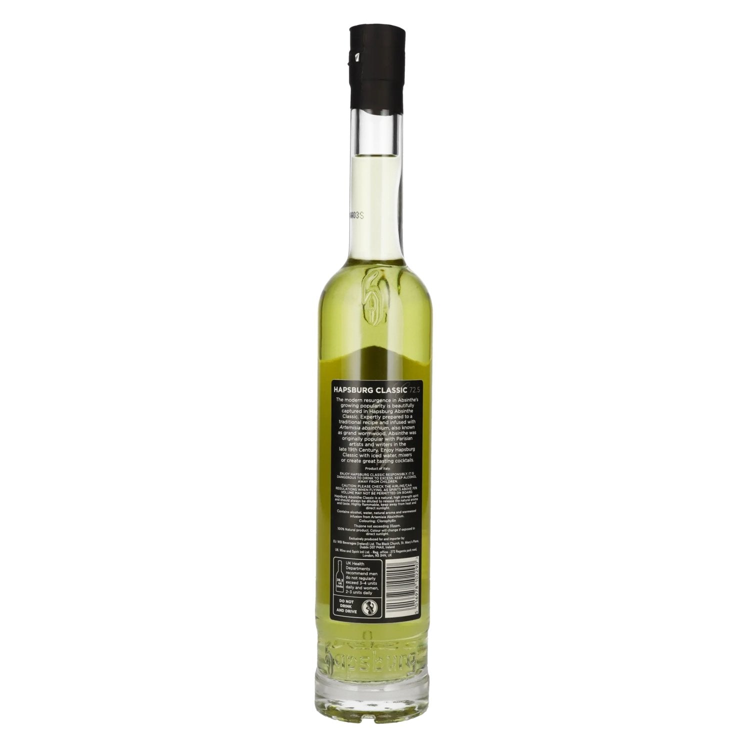 Hapsburg Absinthe CLASSIC 72,5% vol. 0,5l