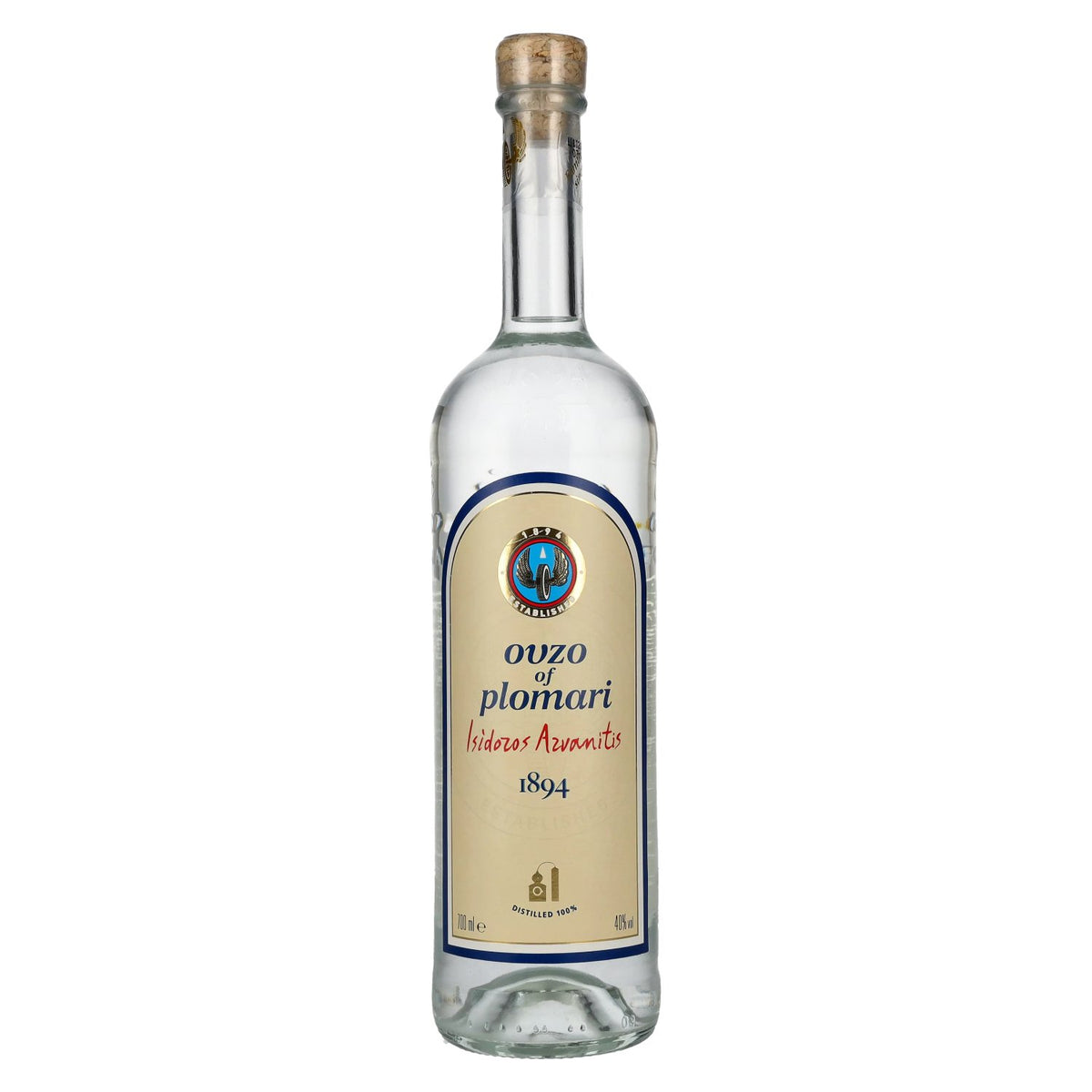 Ouzo Plomari 40% Vol. 0,7l