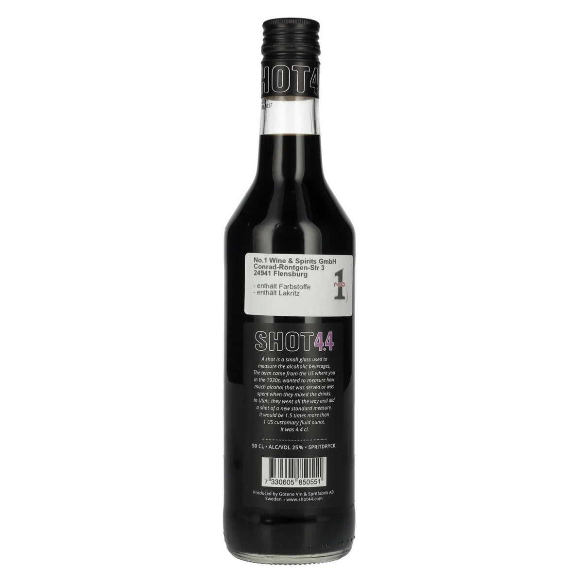 SHOT 4.4 Violet Liquorice 25% Vol. 0,5l