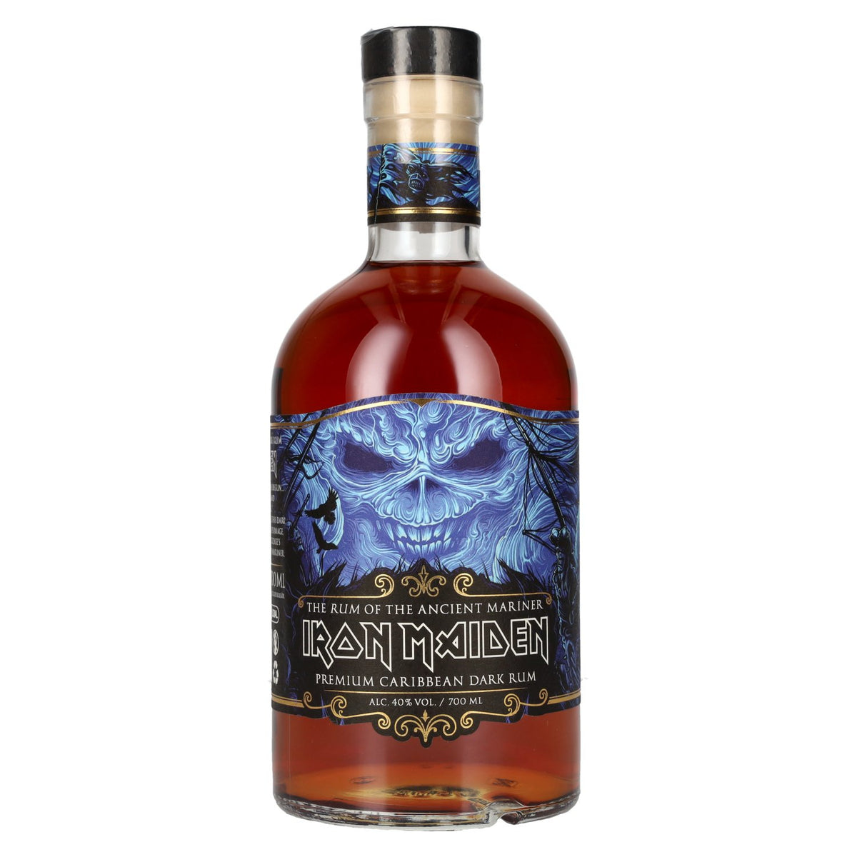Iron Maiden Premium Caribbean Dark Rum ‘The Ancient Mariner’ 40% vol. 0.7 l