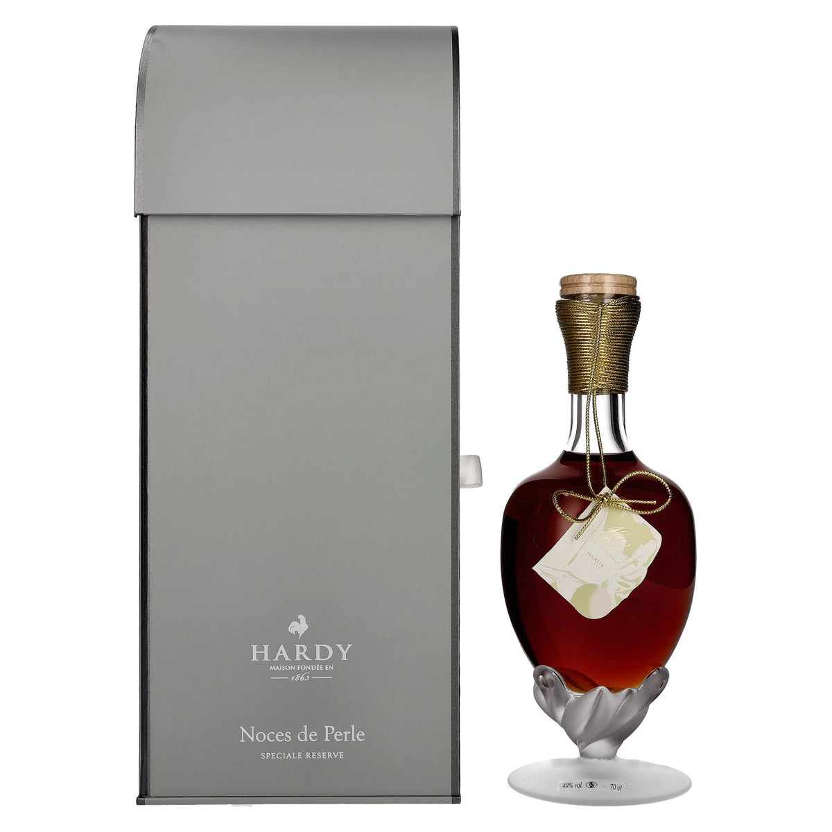 Hardy Cognac Noces de Perle Speciale Reserve 40% Vol. 0,7l in gift box