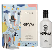OPIVM Imperial Spirits Dry Gin 40% Vol. 0,7l in Geschenkbox mit Glas & Messbecher