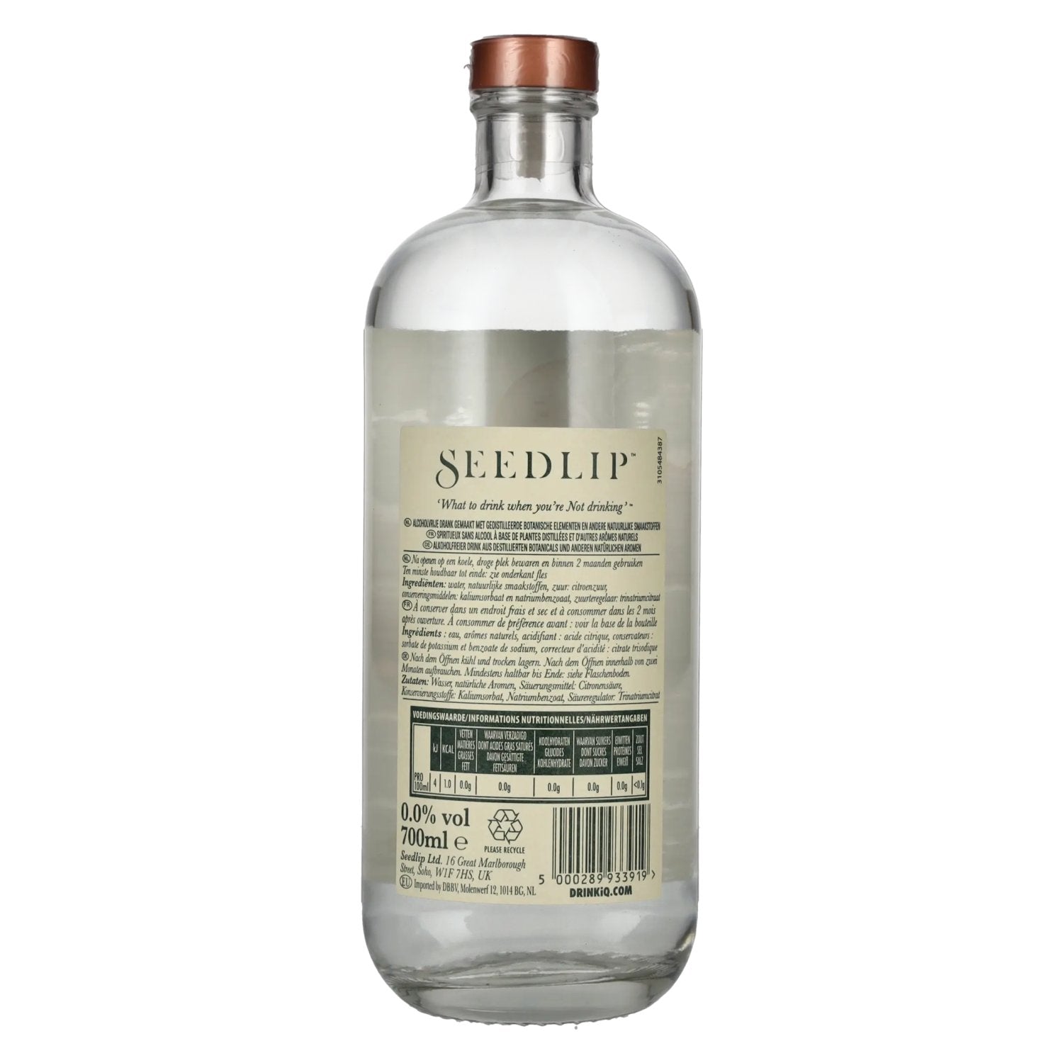 Seedlip GROVE 42 Non-Alcoholic Spirit 0.7l