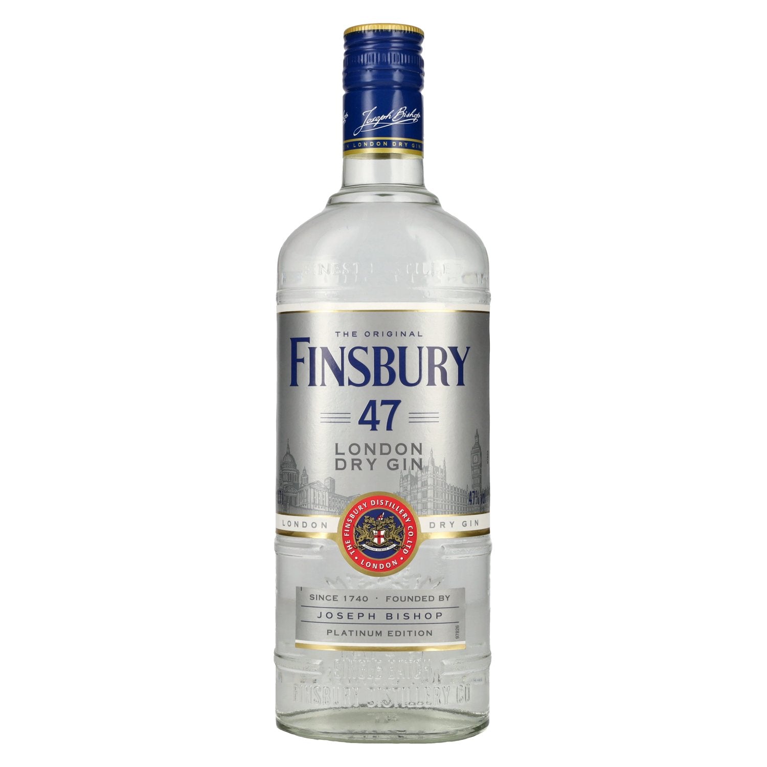 Finsbury 47 London Dry Gin Platinum Edition 47% Vol. 0,7l