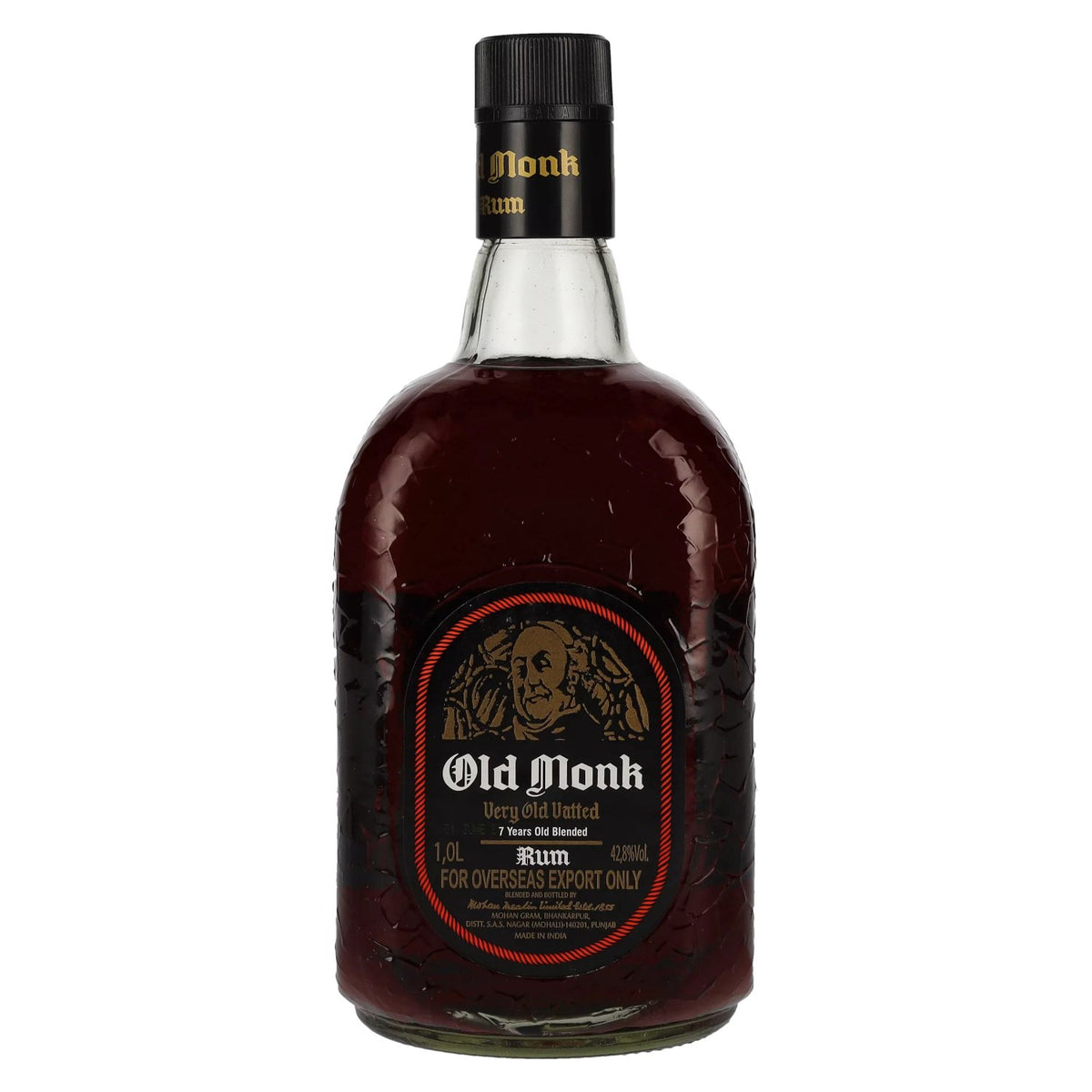 Old Monk 7 ans d'âge, 42,8 % vol., 1 l