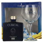 Cubical Ultra Premium London Dry Gin 45% Vol. 0.7l in gift box with glass