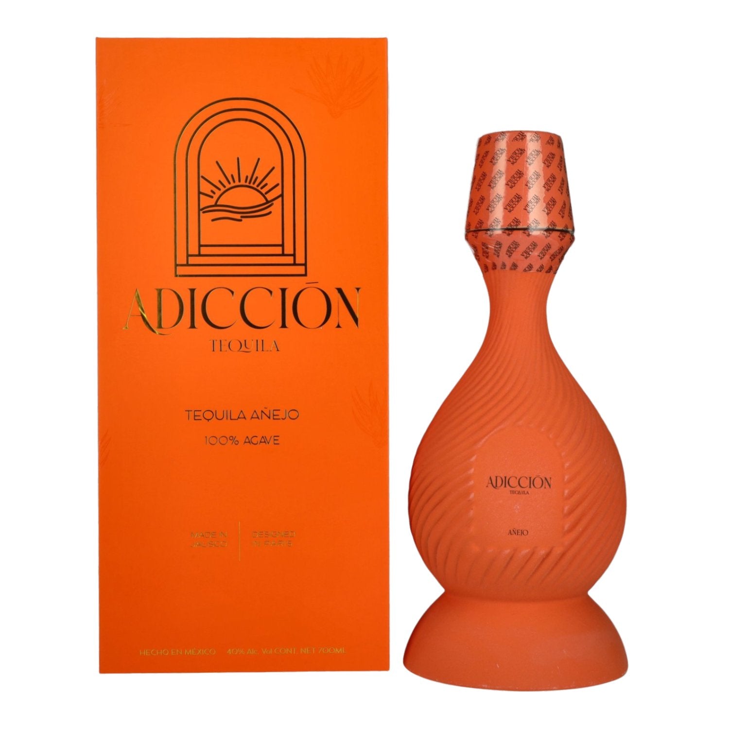 ADICCIŌN Tequila Añejo 100% Agave 40% Vol. 0,7l in Geschenkbox