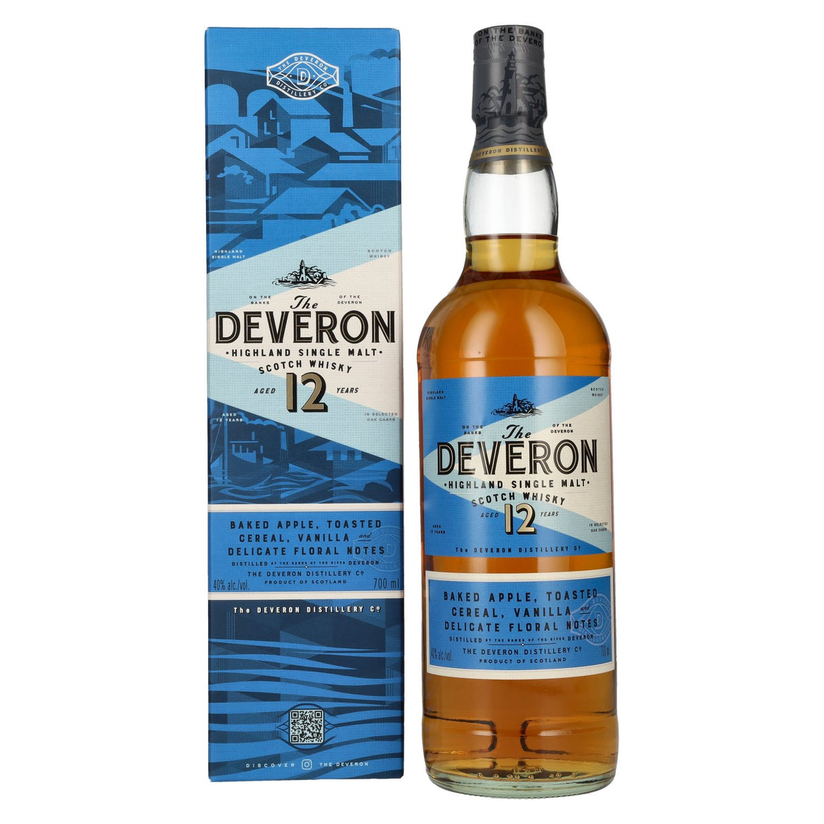 The Deveron 12 Years Old Highland Single Malt 40% Vol. 0,7l en coffret cadeau