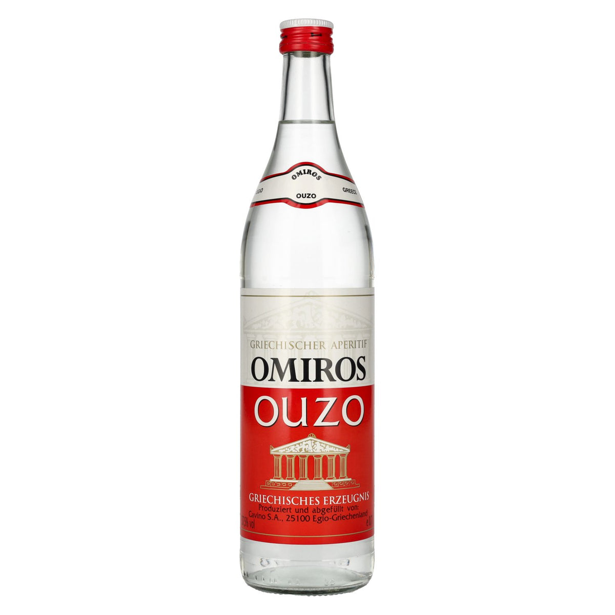 Ouzo Omiros 37.5% ABV 0.7l