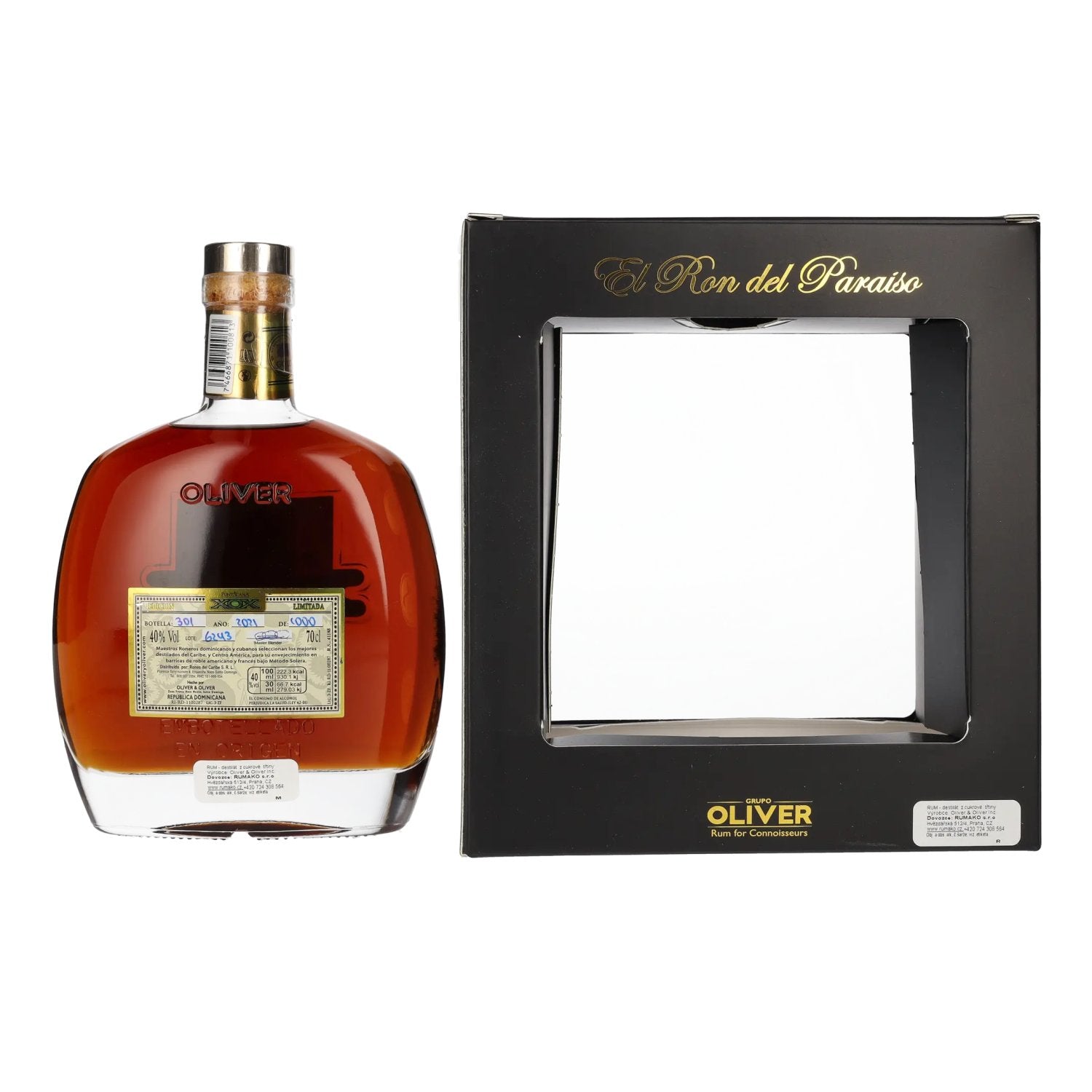 Puntacana Club XOX Rum 50 Aniversario 40% Vol. 0,7l in gift box