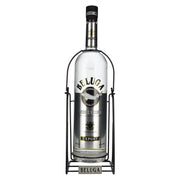 Beluga Noble Vodka EXPORT Montenegro 40% vol. 3l avec support pivotant
