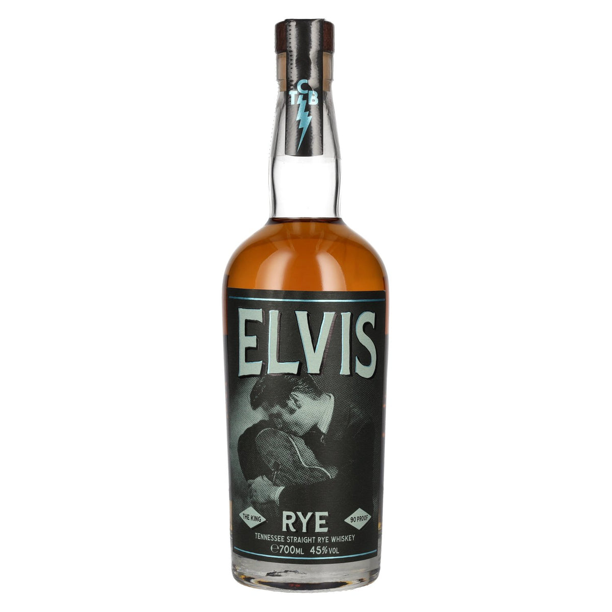 Elvis THE KING Straight RYE Whiskey 45% vol. 0,7l