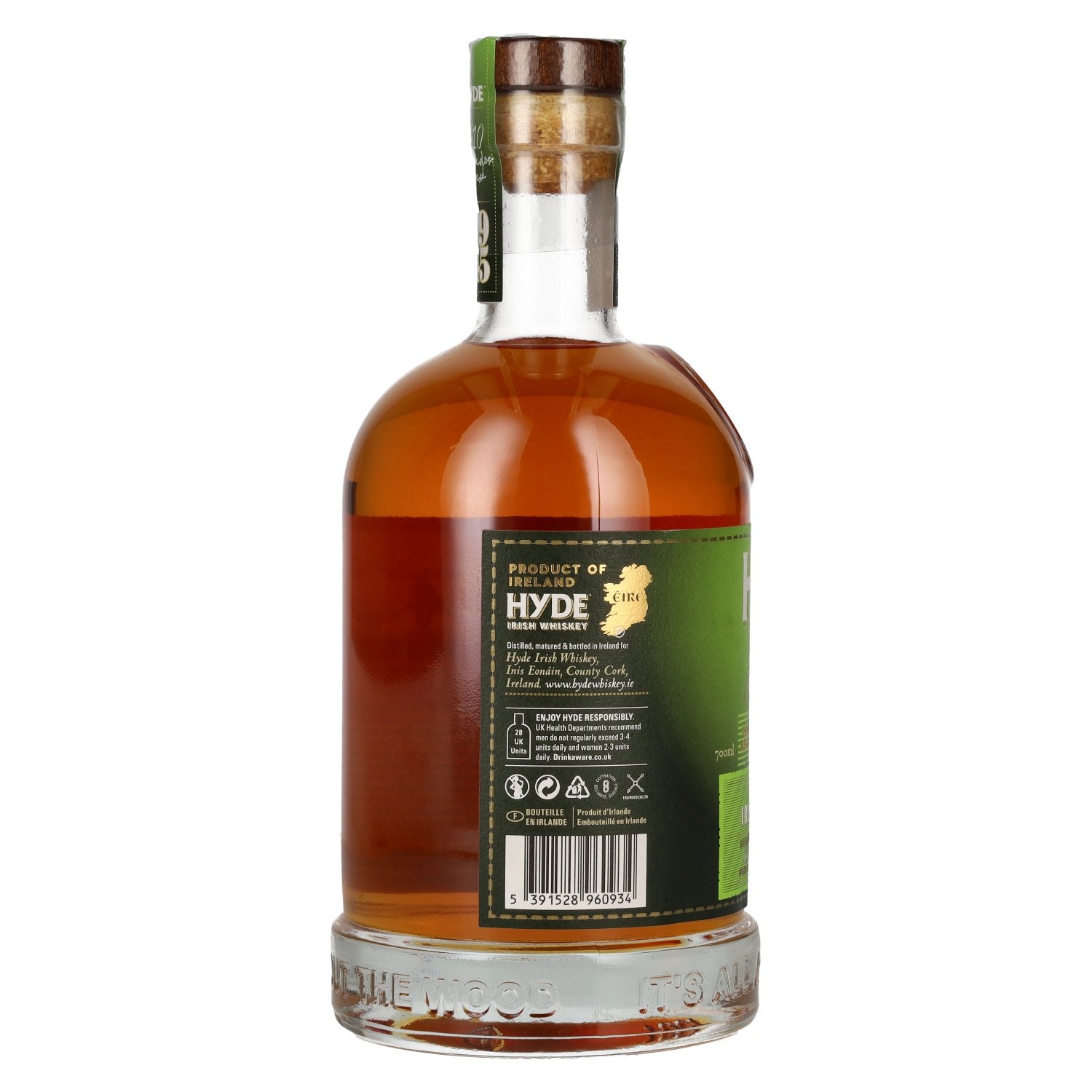 Hyde No.10 CALVADOS CASK 1945 Single Malt Irish Whiskey 46% Vol. 0,7l