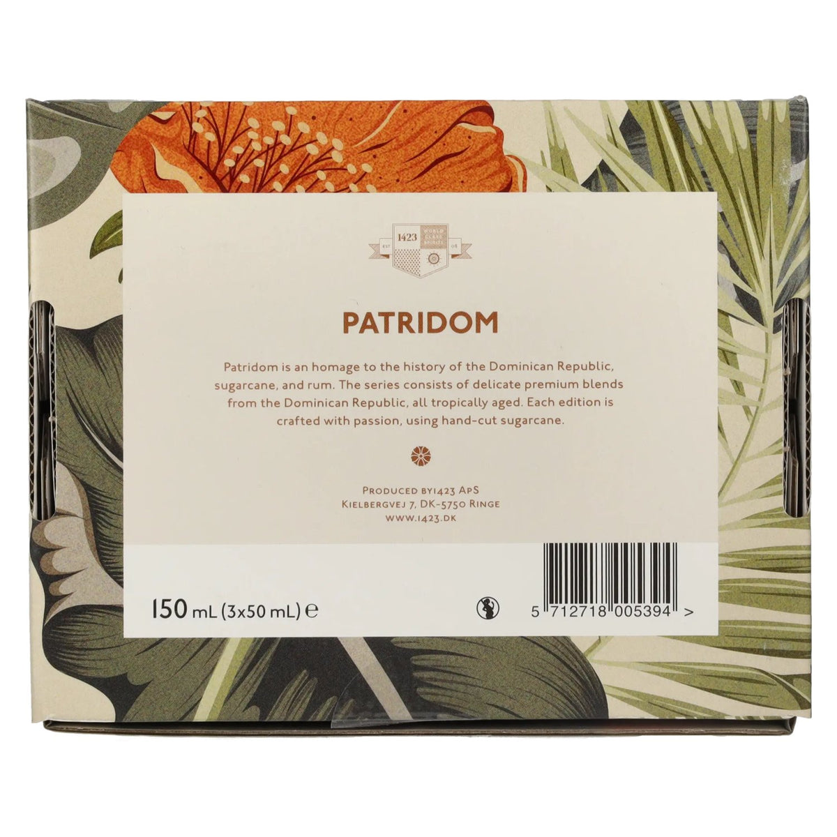 Patridom Taste the Caribbean Set 40,7% vol. 3x0,05l
