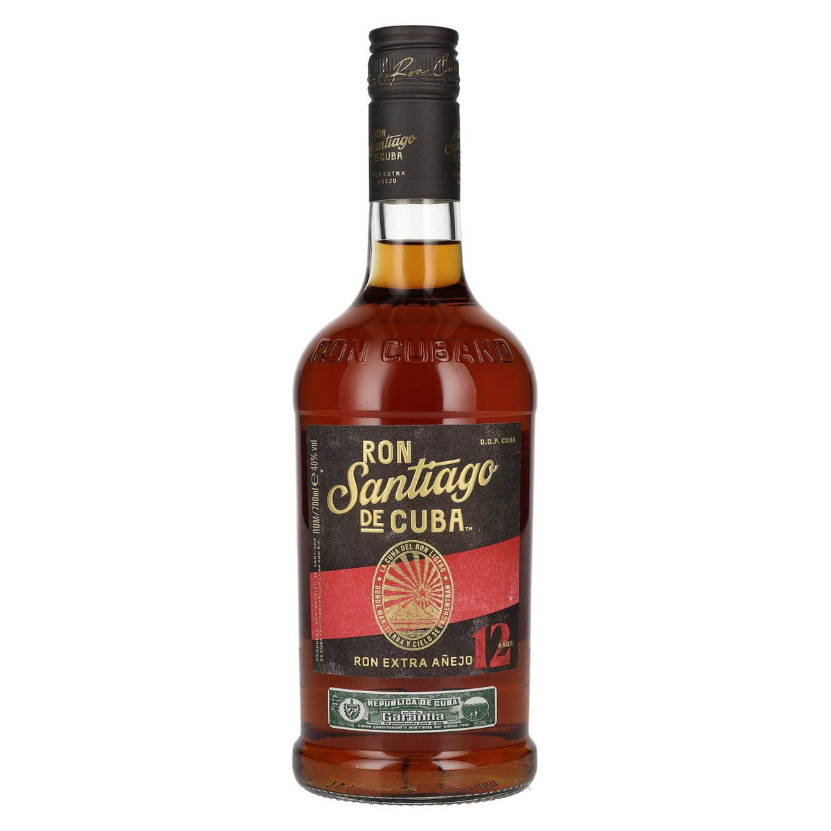 Ron Santiago de Cuba Extra Añejo 12 ans AOP Cuba 40 % vol. 0,7 l