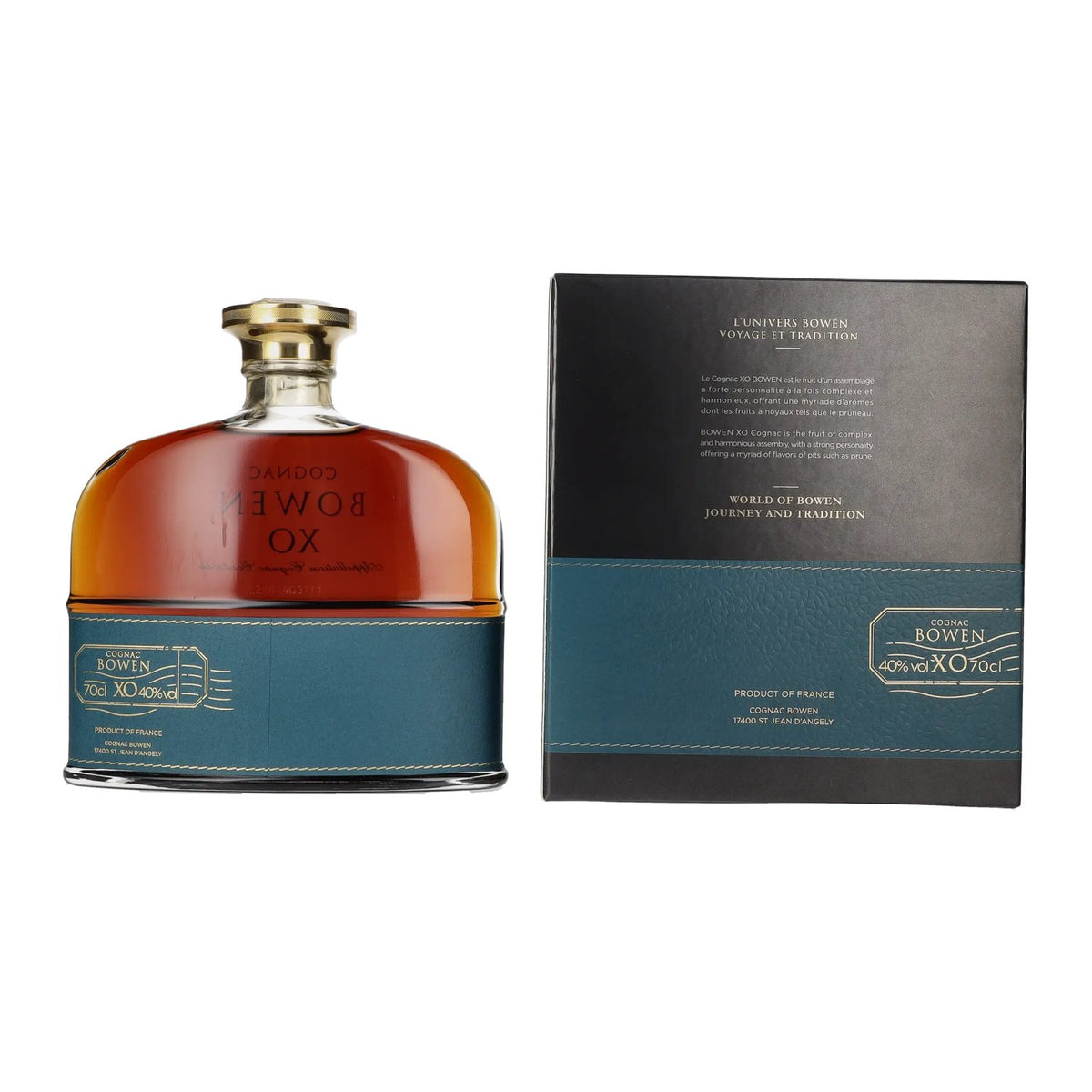 Cognac Bowen XO 40% Vol. 0,7l in Geschenkbox