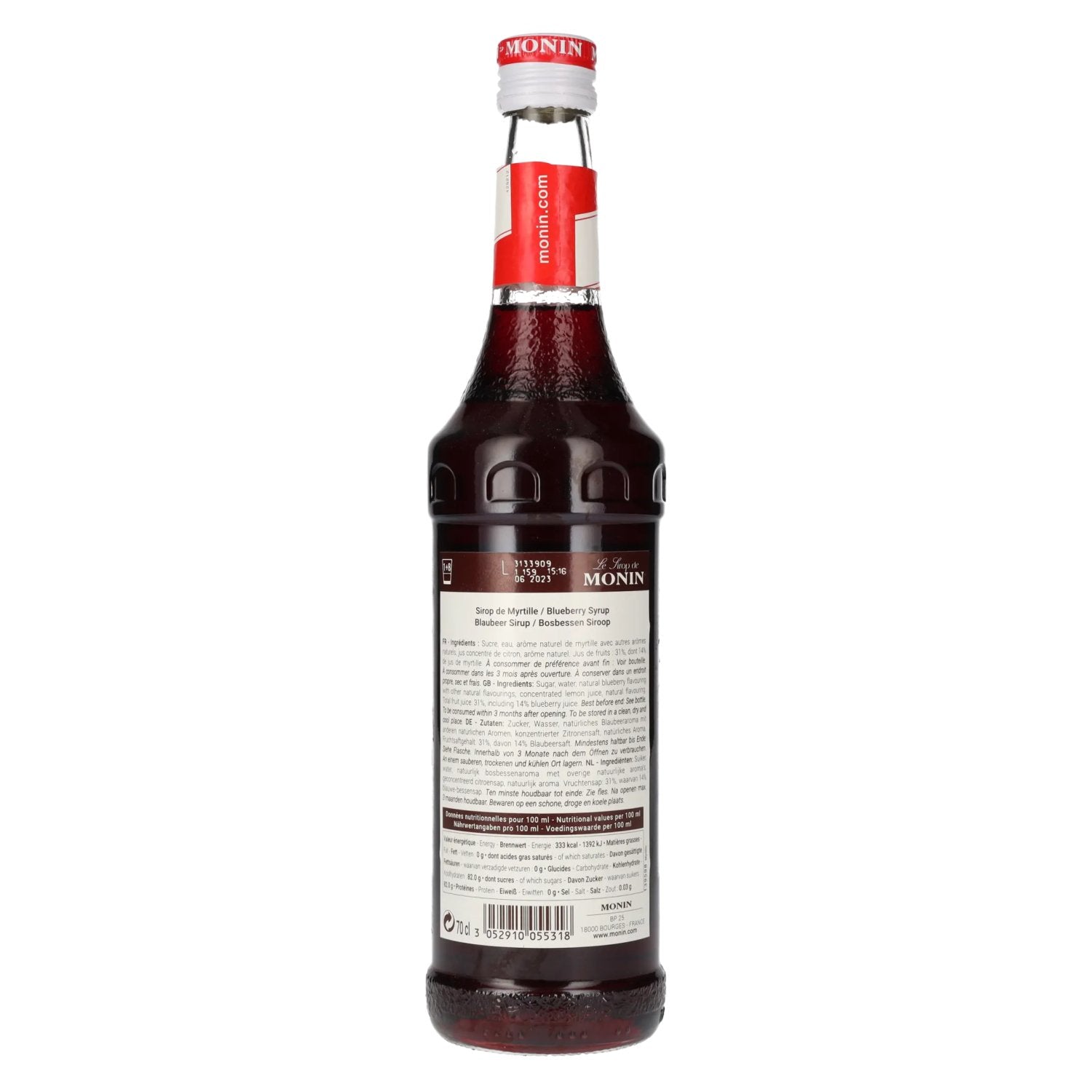 Le Sirop de Monin HEIDELBEERE 0,7l