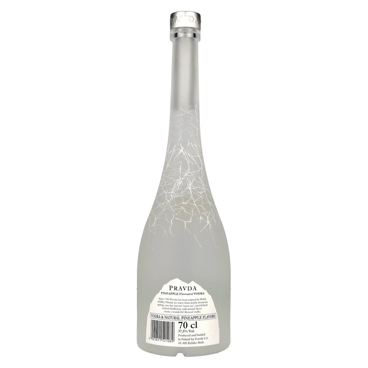 Pravda PINEAPPLE Flavored Vodka 37,5% Vol. 0,7l