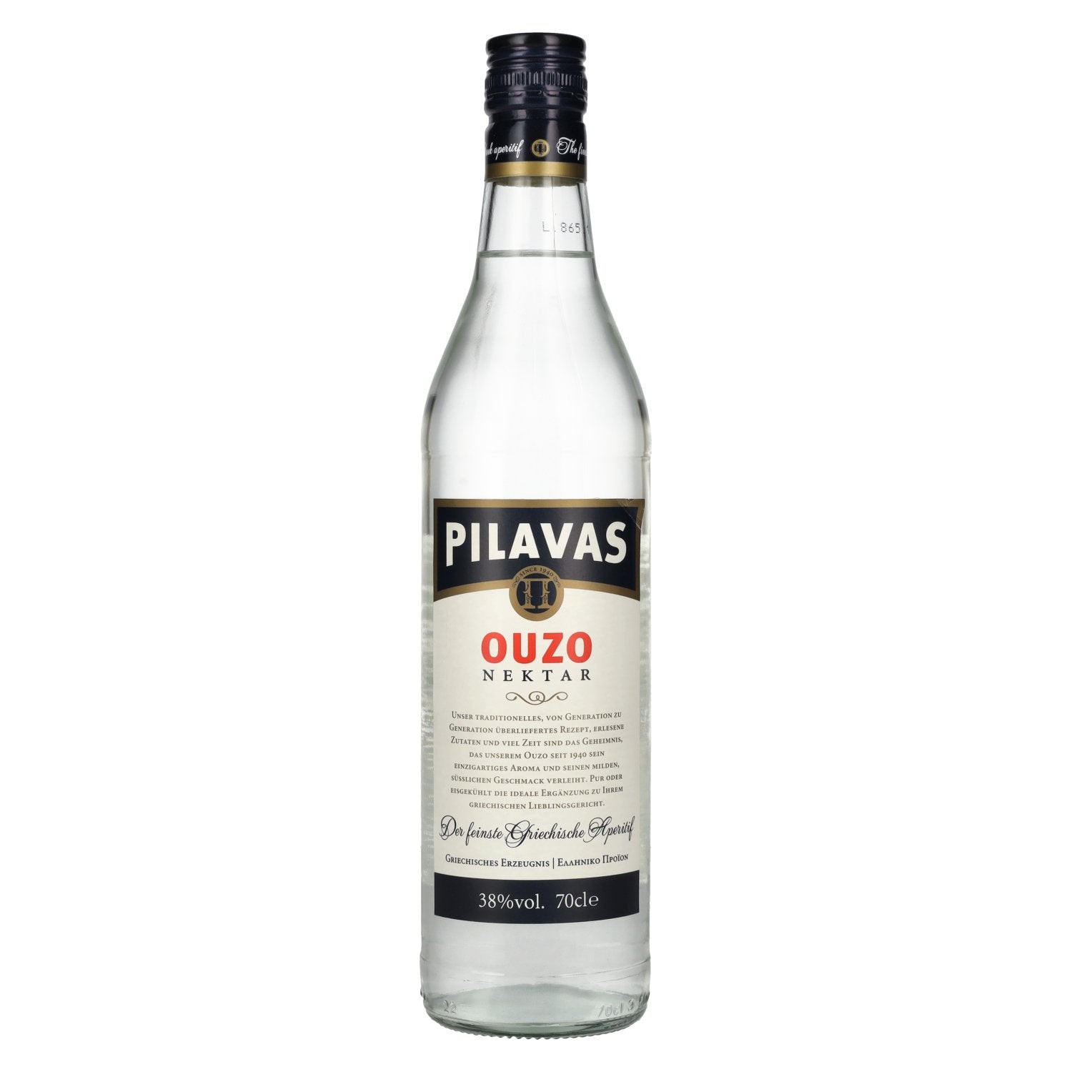 Ouzo Nectar Pilavas 38% vol. 0,7l