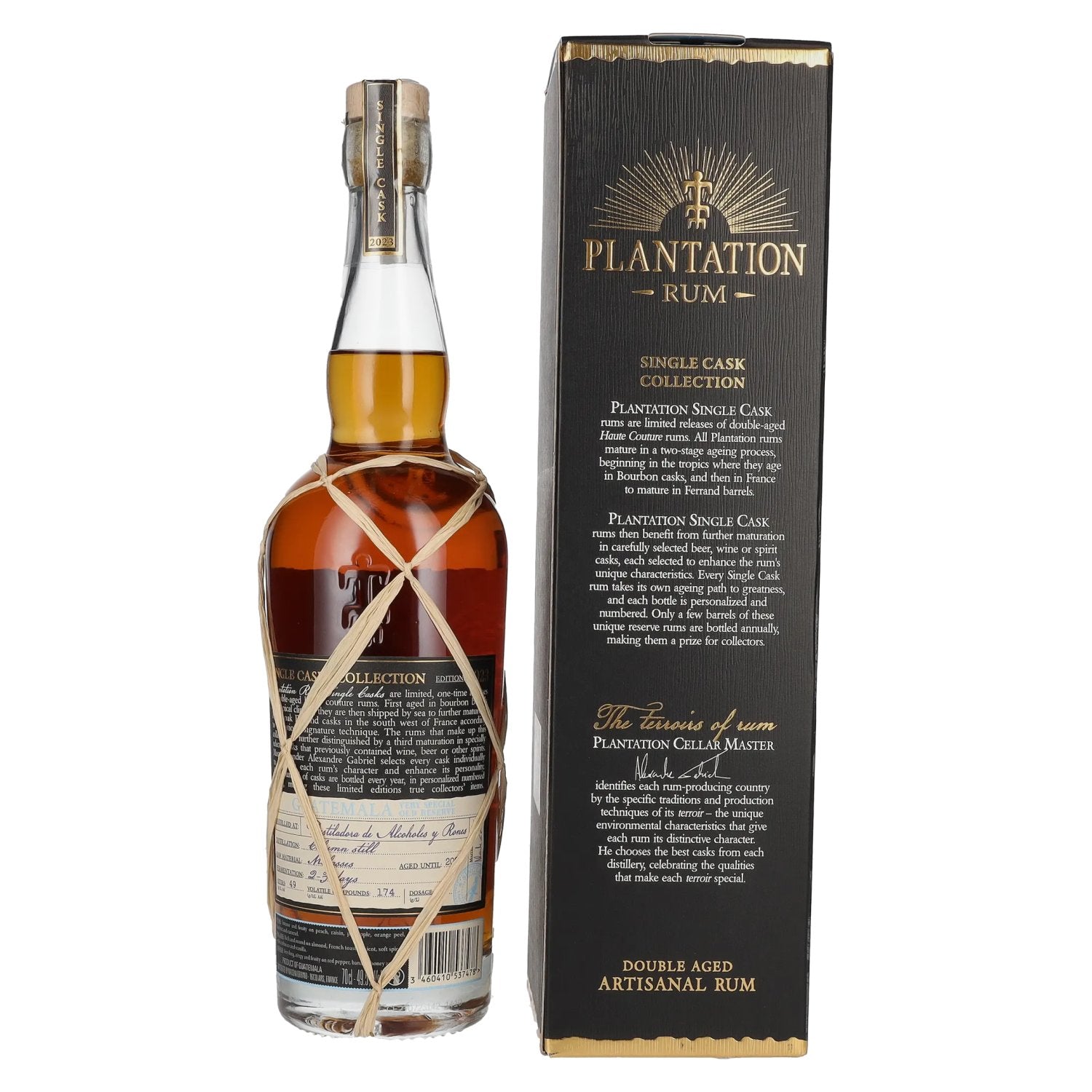 Plantation Rum GUATEMALA VSOR Madeira Finish by delicando 2023 49,5% Vol. 0,7l in Geschenkbox