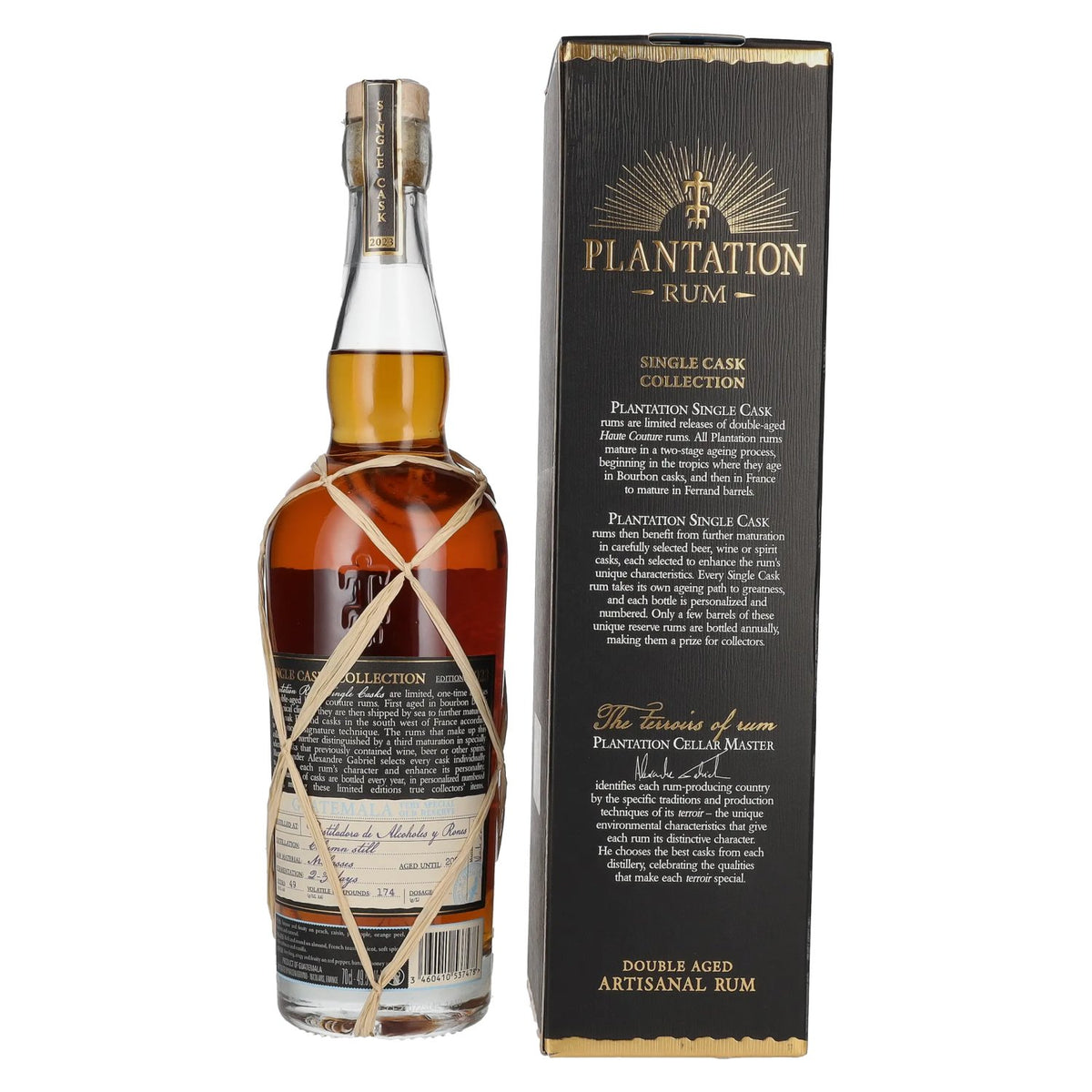 Plantation Rum GUATEMALA VSOR Madeira Finish by delicando 2023 49,5% Vol. 0,7l in Geschenkbox