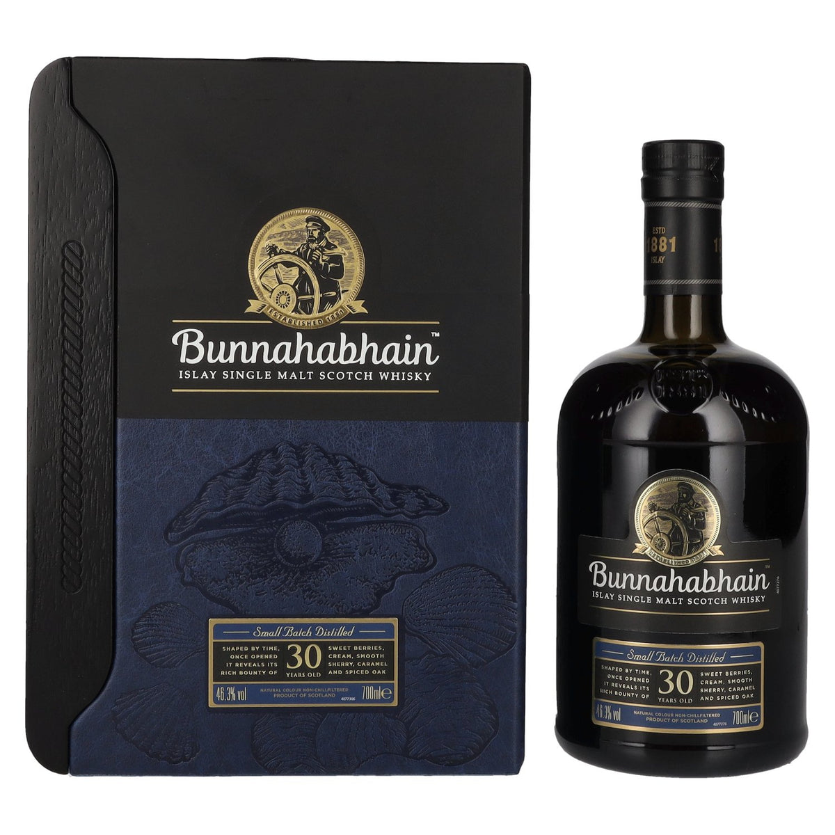 Bunnahabhain 30 Years Old Islay Single Malt Scotch Whisky 46,3% Vol. 0,7l en boîte cadeau