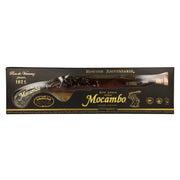 Mocambo Ron Añejo 10 ans Solera Édition limitée Anniversaire Buccaneer Pistol 40 % vol. 0,2 l dans un coffret cadeau avec 2 verres à shot