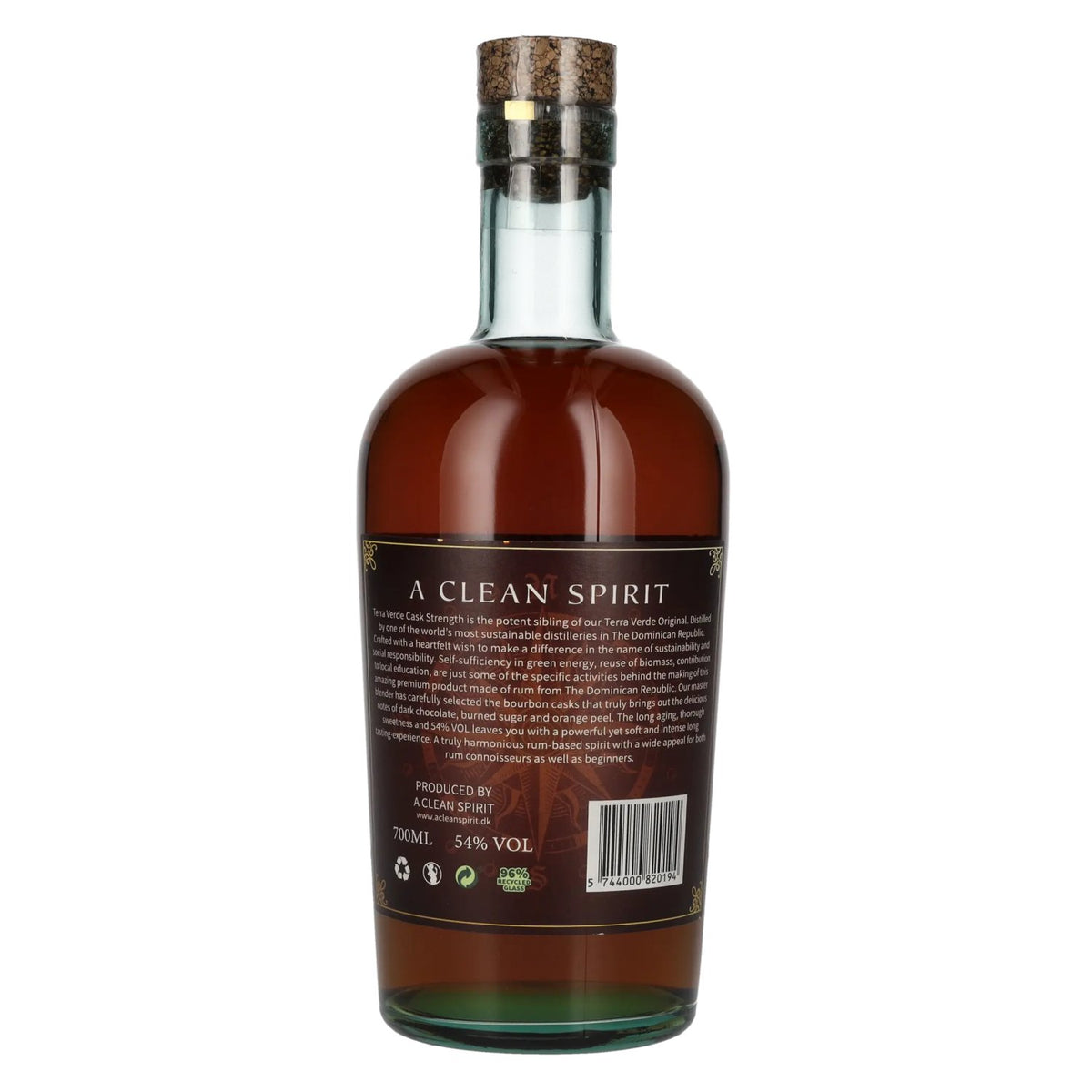 Terra Verde XO Cask Strength Rum Based Spirit 54% Vol. 0,7l