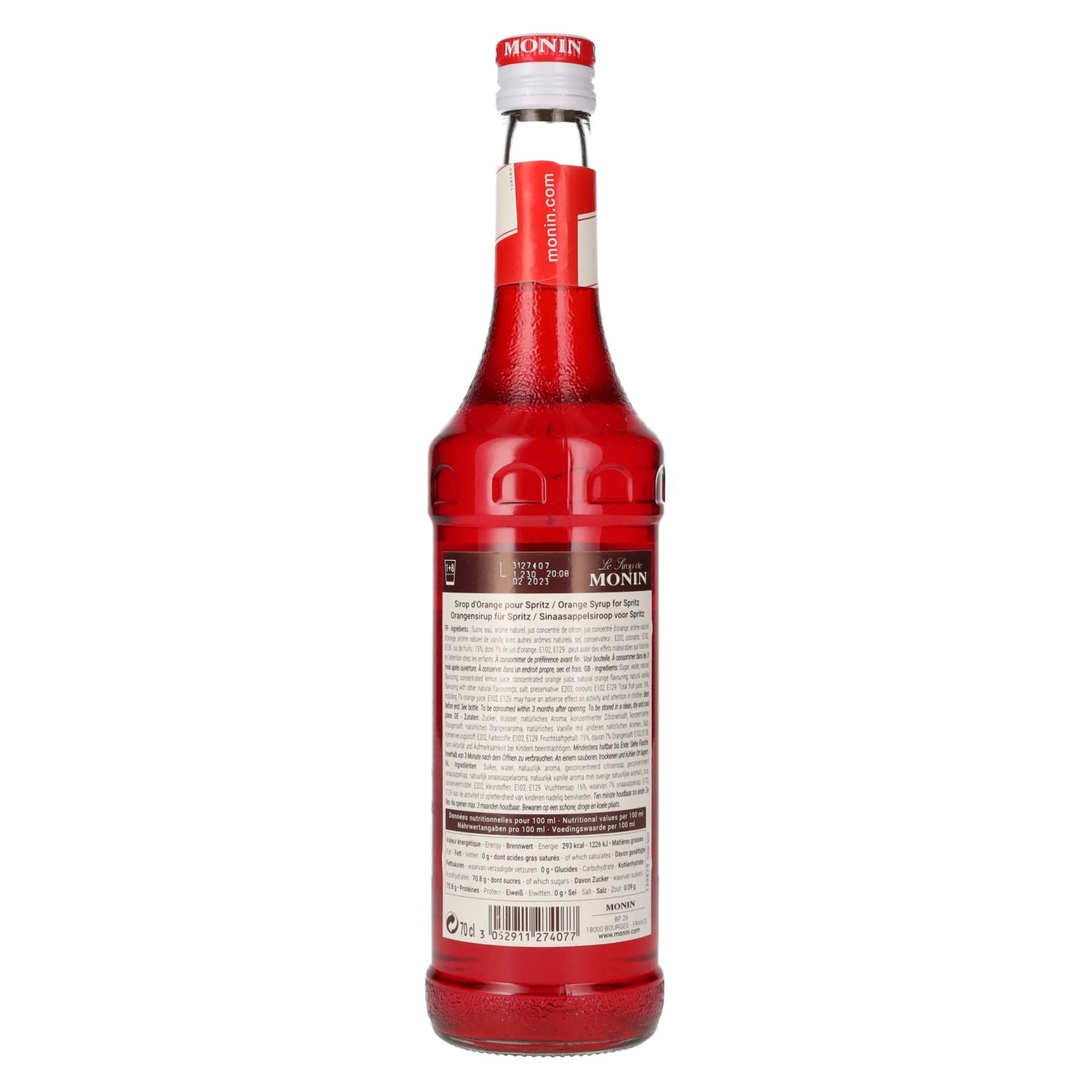 Le Sirop de Monin ORANGE SPRITZ 0,7l
