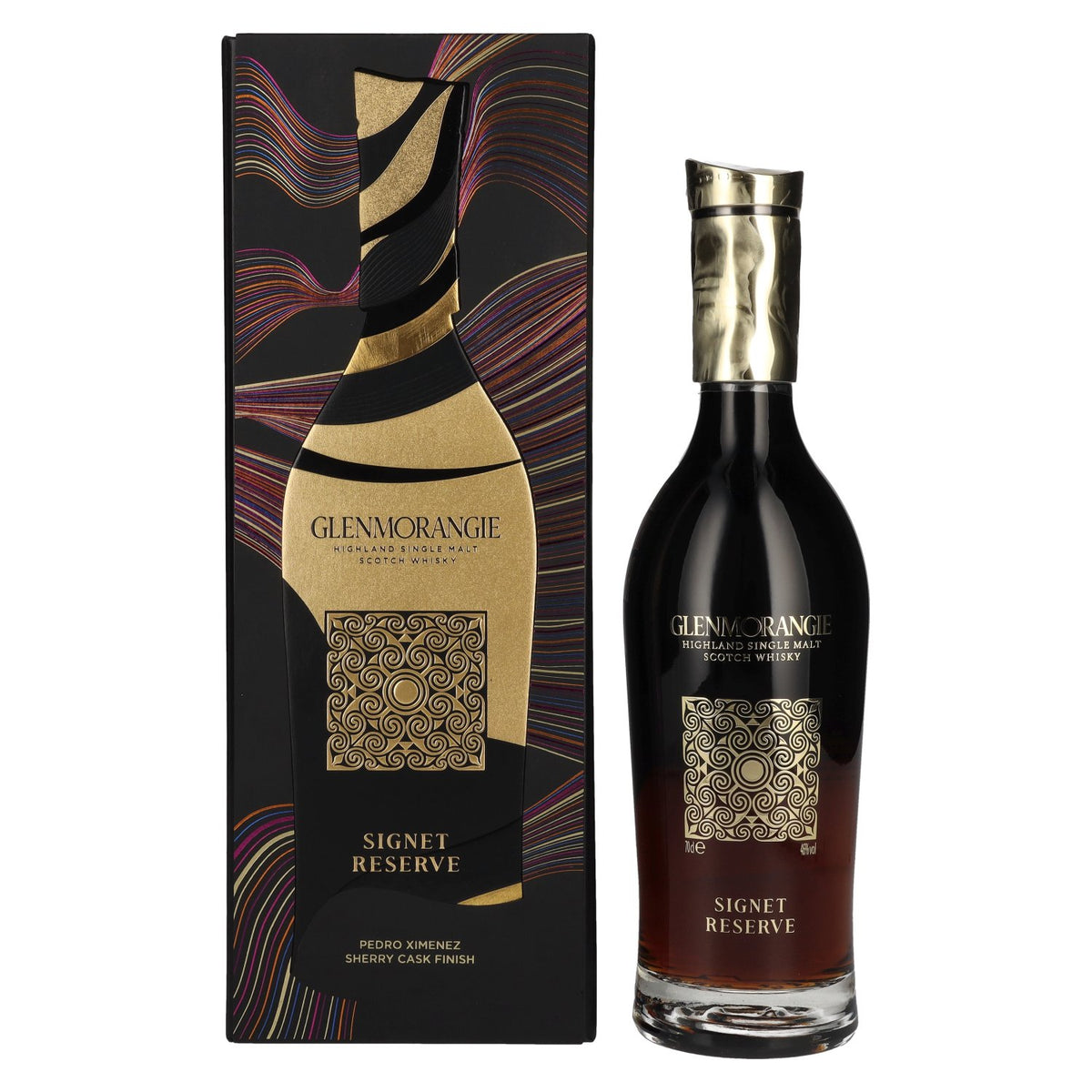 Glenmorangie SIGNET RESERVE Highland Single Malt 46% Vol. 0,7l en boîte cadeau