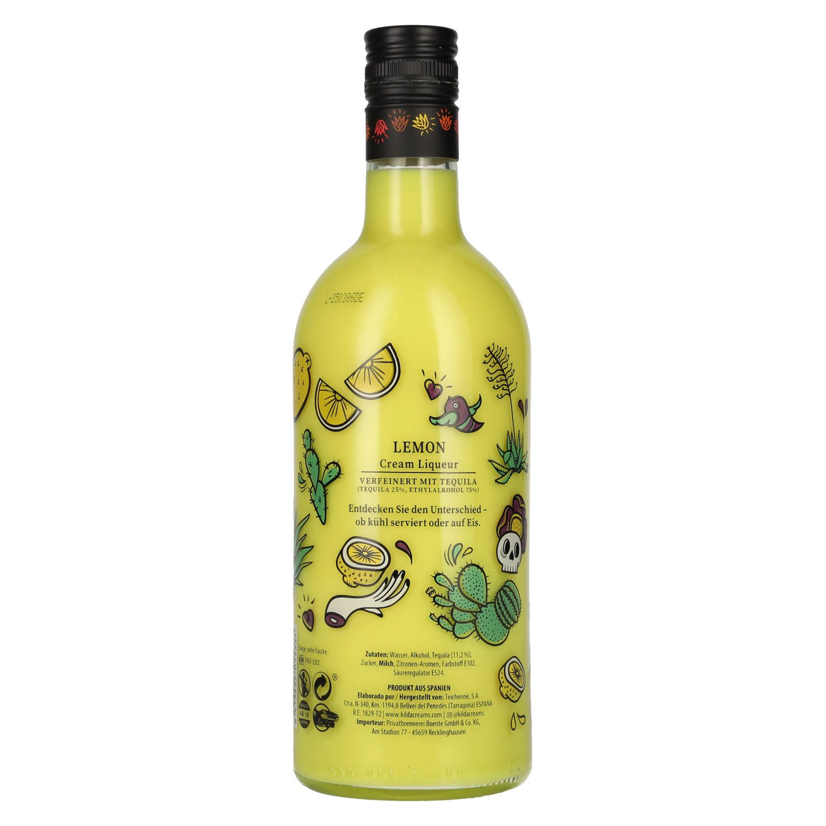 Kilda Zitrone Cream Liqueur 17% Vol. 0,7l