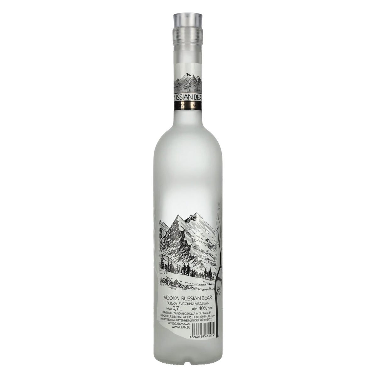 Russian Bear Vodka 40% vol. 0,7l