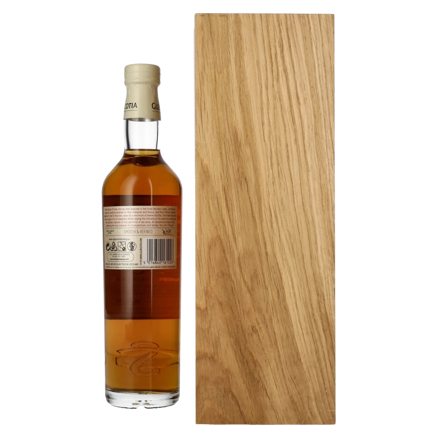 Glen Scotia 25 Years Old Single Malt Scotch Whisky 48,8% Vol. 0,7l in wooden box