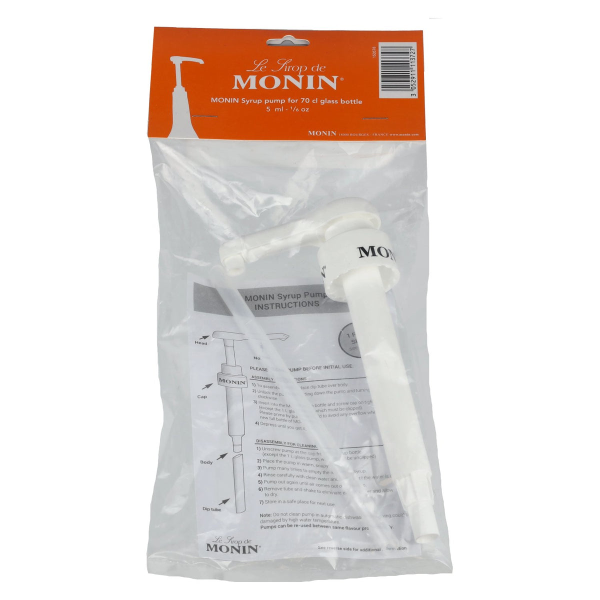 Monin pump for syrup 0.7l