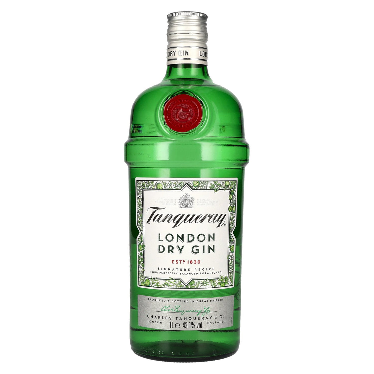 Tanqueray LONDON DRY GIN Importé 43,1 % vol. 1 l