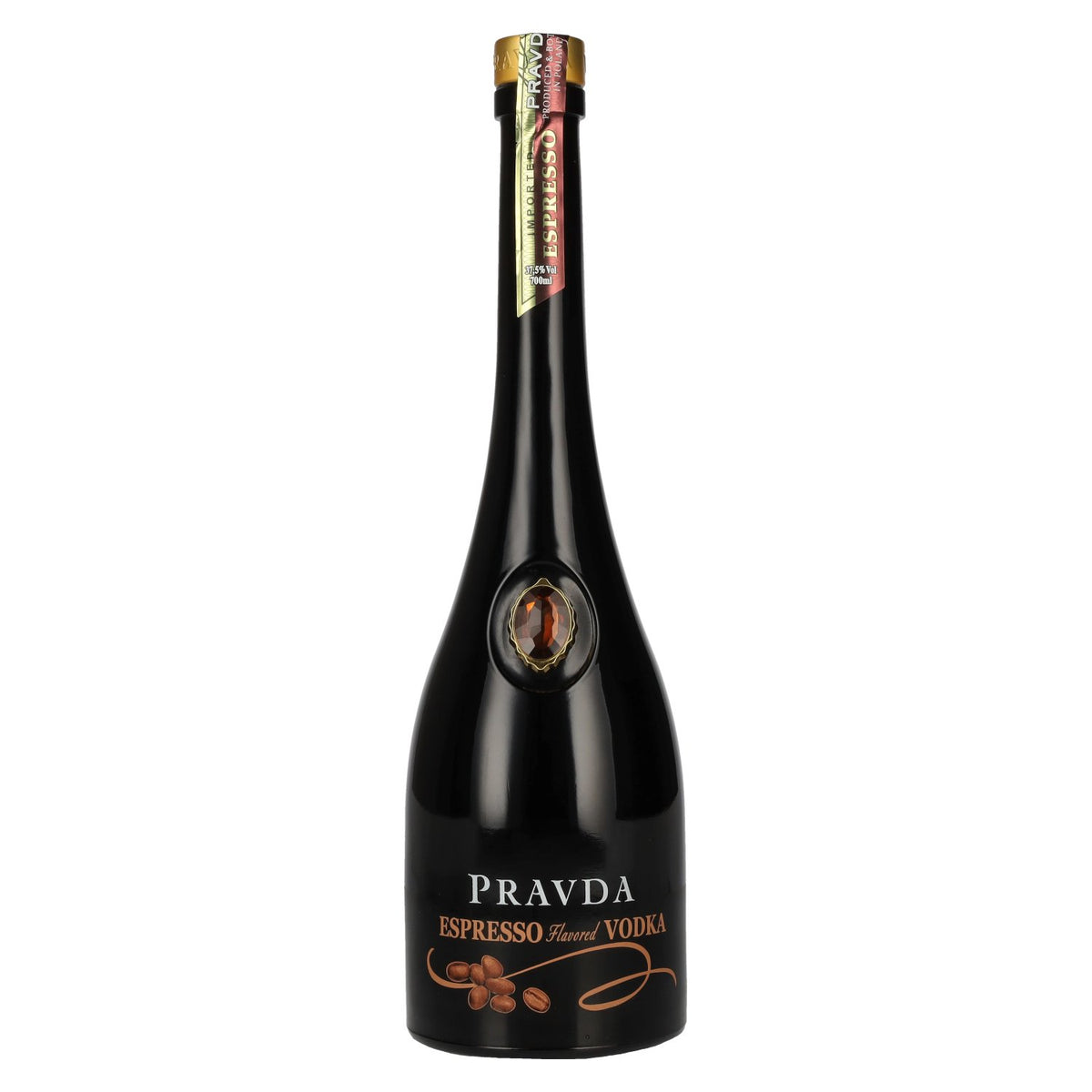 Pravda ESPRESSO Flavoured Vodka 37,5% Vol. 0,7l