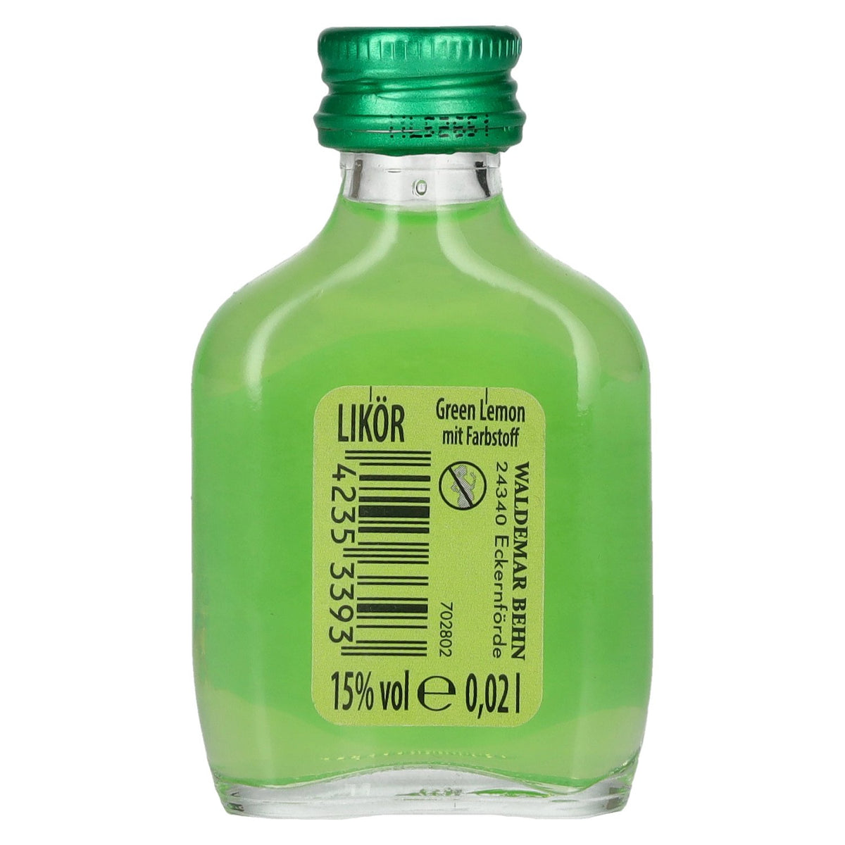 Kleiner Feigling Green Lemon 15% Vol. 0,02l