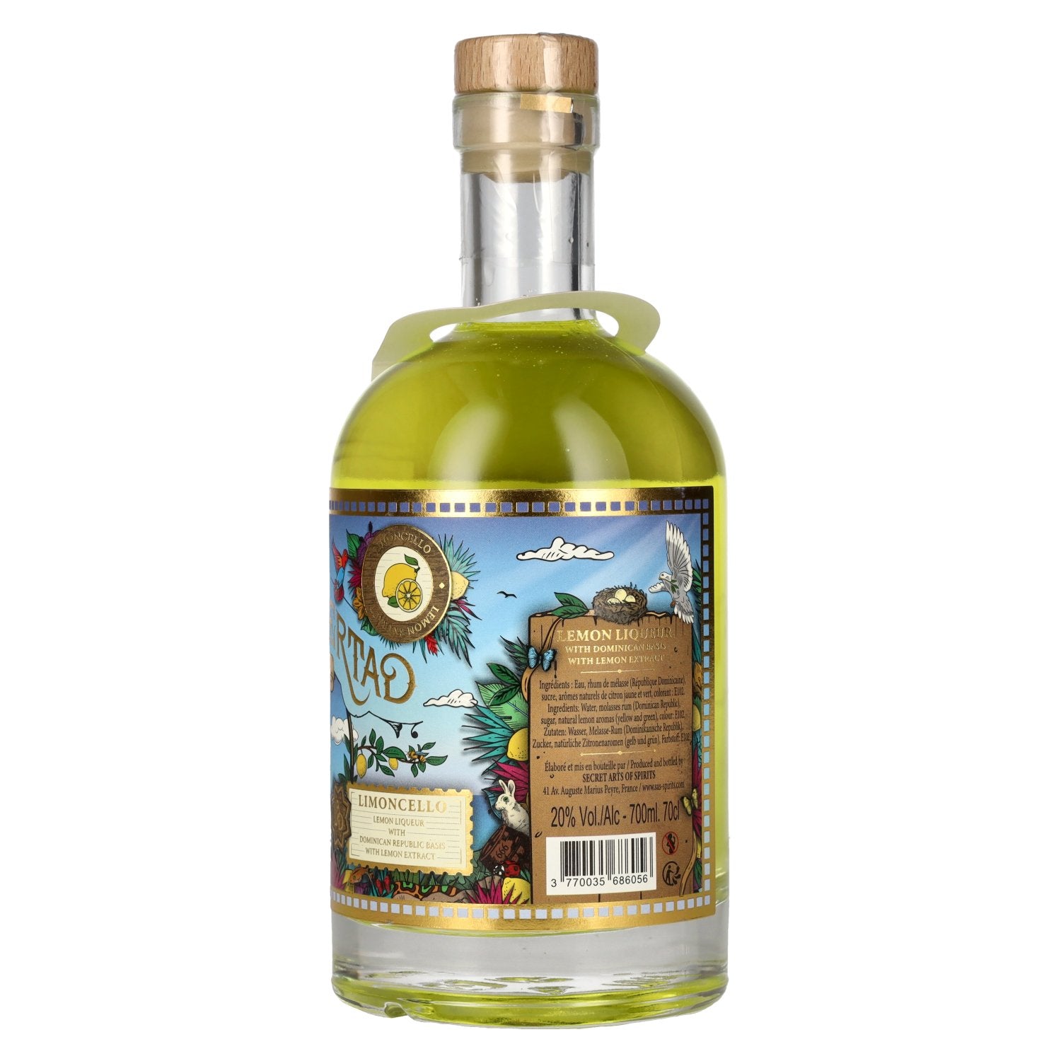 El Libertad Page 396 Limoncello Spirit Drink 20% Vol. 0,7l