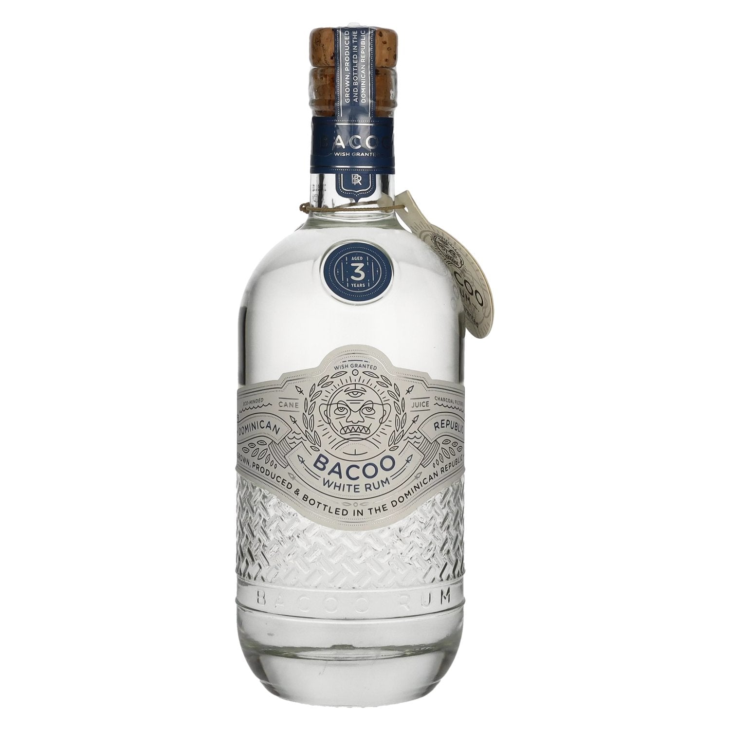 Bacoo Rum 3 Years Old White 43% Vol. 0,7l