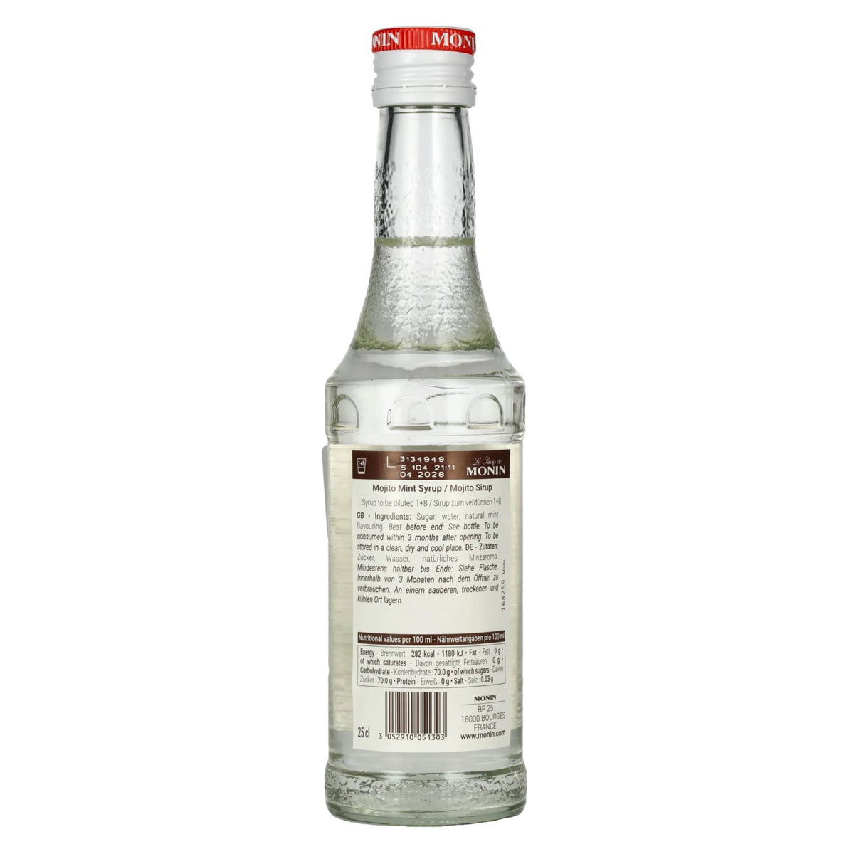 Le Sirop de Monin MOJITO MINT 0.25l