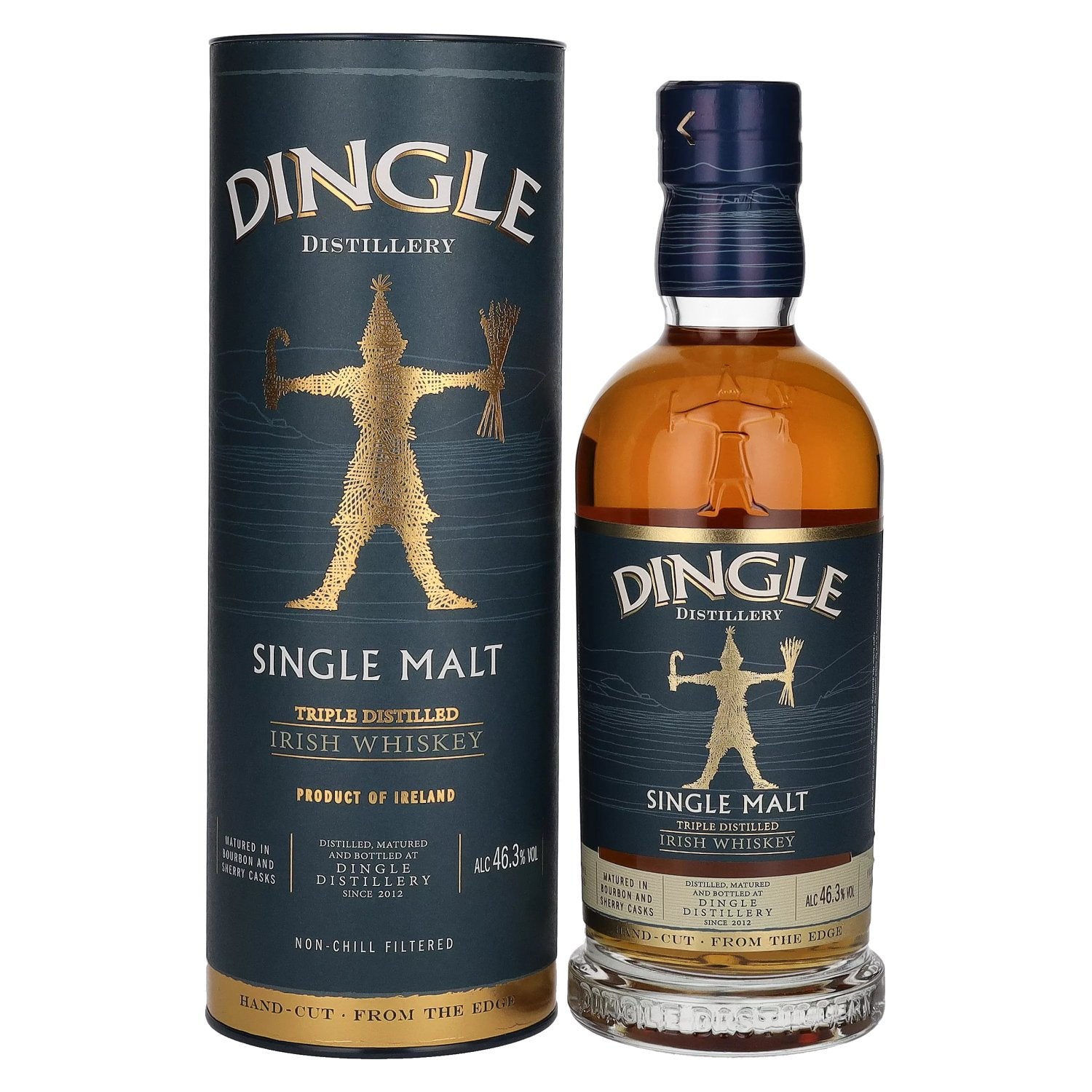Dingle Single Malt Irish Whiskey Triple Distilled 46,3% Vol. 0,7l in Geschenkbox